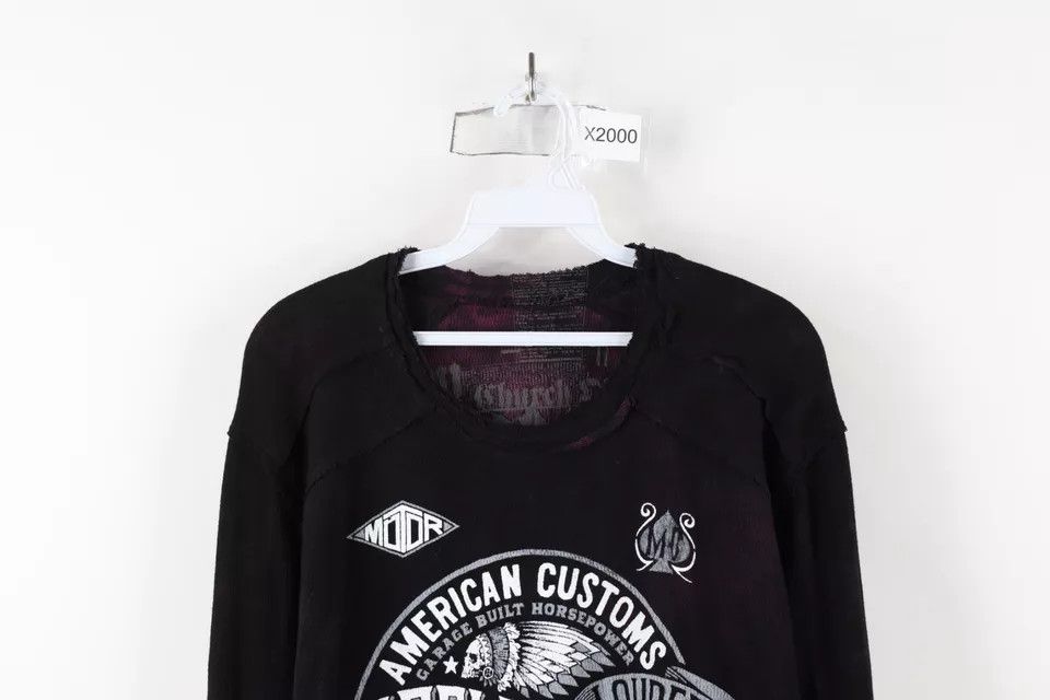 Affliction × Vintage Deadstock Vintage Affliction Reversible Thermal T-Shirt Size US XXL / EU 58 / 5 - 13 Thumbnail