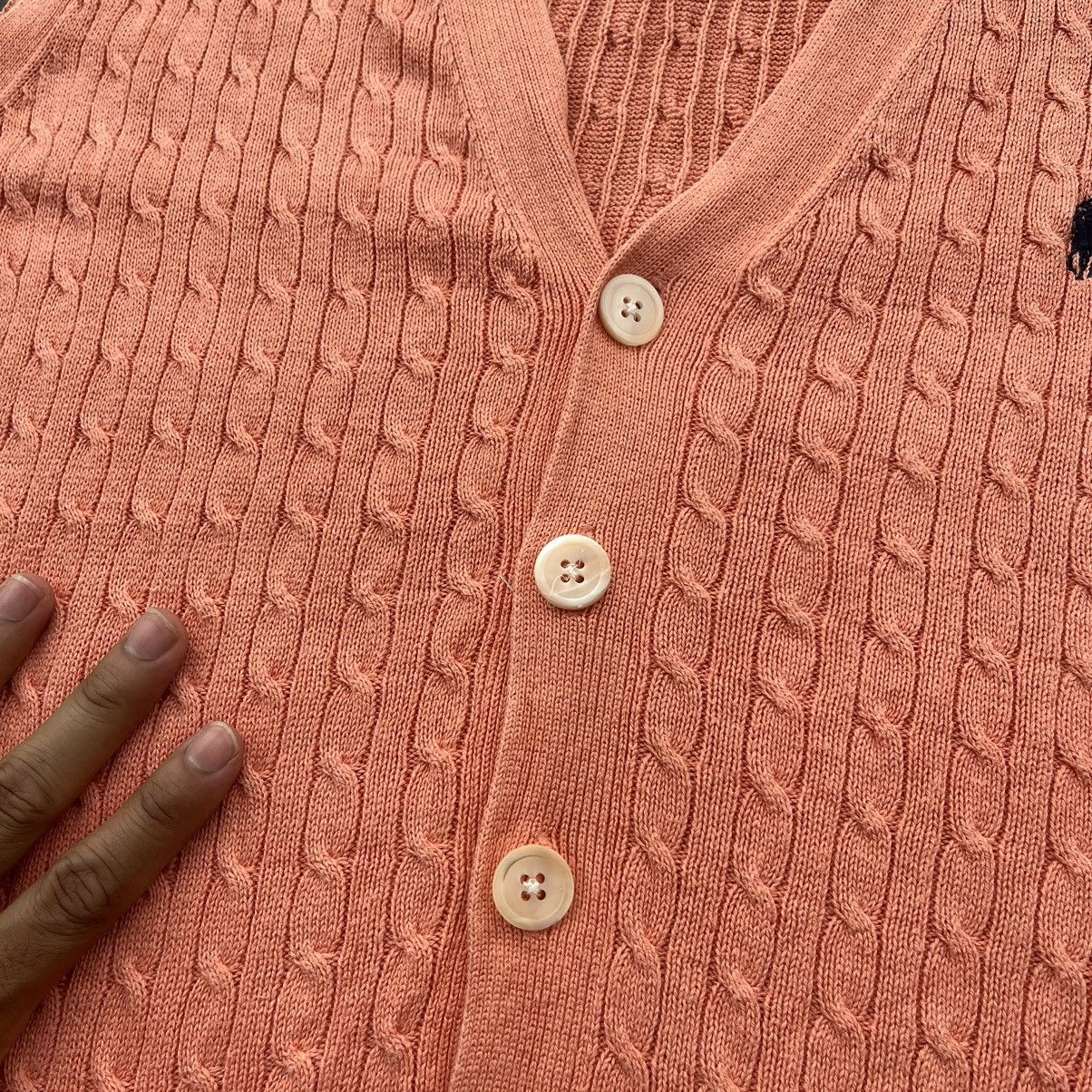 Polo Ralph Lauren Polo Golf Ralph Lauren Cable Knit Cardigan Vest Size US L / EU 52-54 / 3 - 4 Thumbnail
