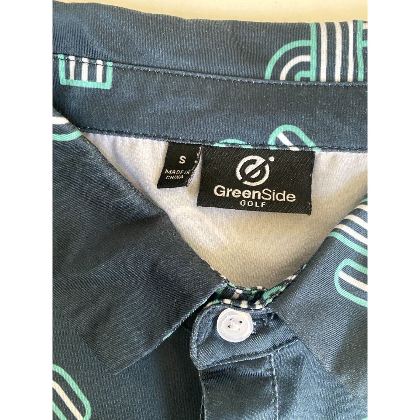 Vintage GreenSide Men’s Golf Polo Shirt Polo Shirt Casual Activewear Sz S Blue 90s? (Note: This seems off) Size US S / EU 44-46 / 1 - 6 Thumbnail