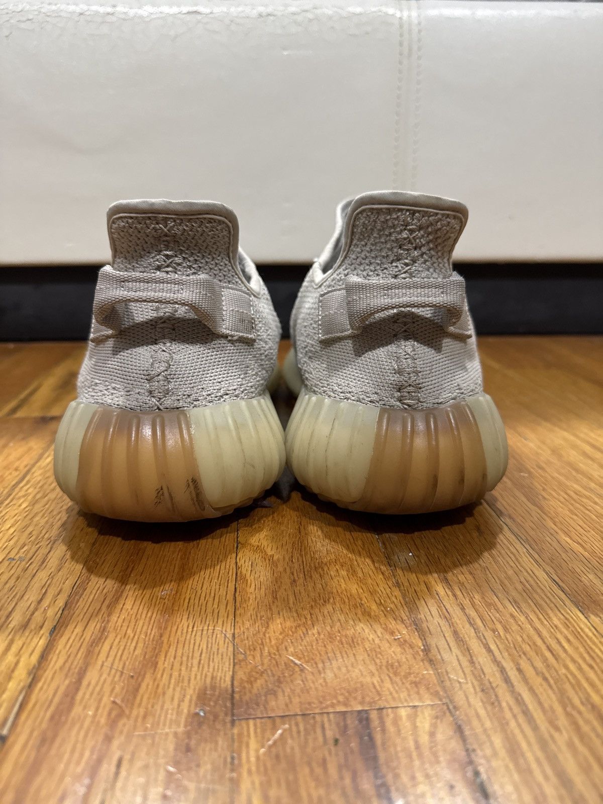Adidas × Kanye West Yeezy 350 v2 Sesame Size US 12 / EU 45 - 4 Thumbnail