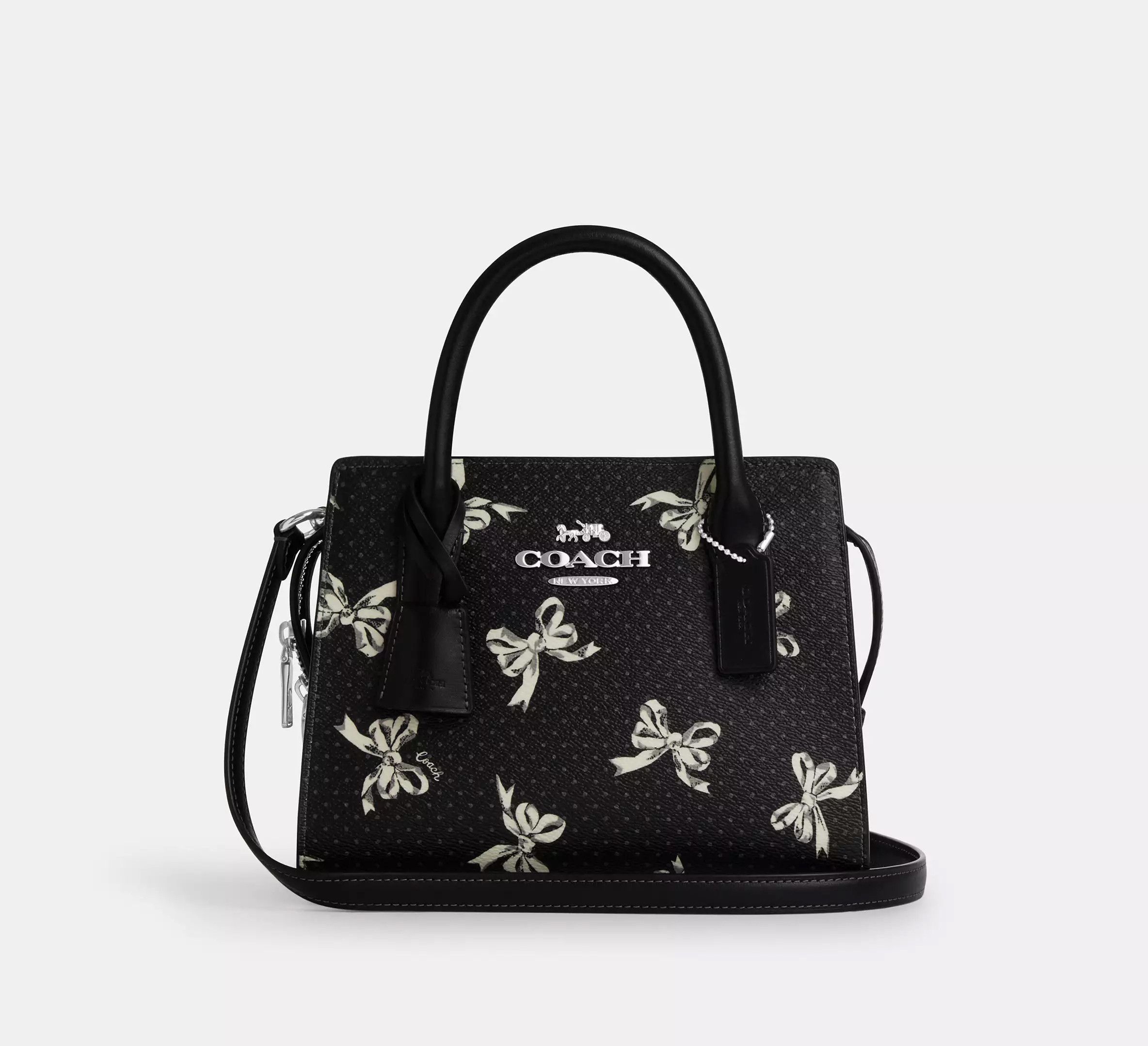 Coach Nwt Coach Andrea Carryall Bag With Bow Print CAA77 Size ONE SIZE - 8 Thumbnail