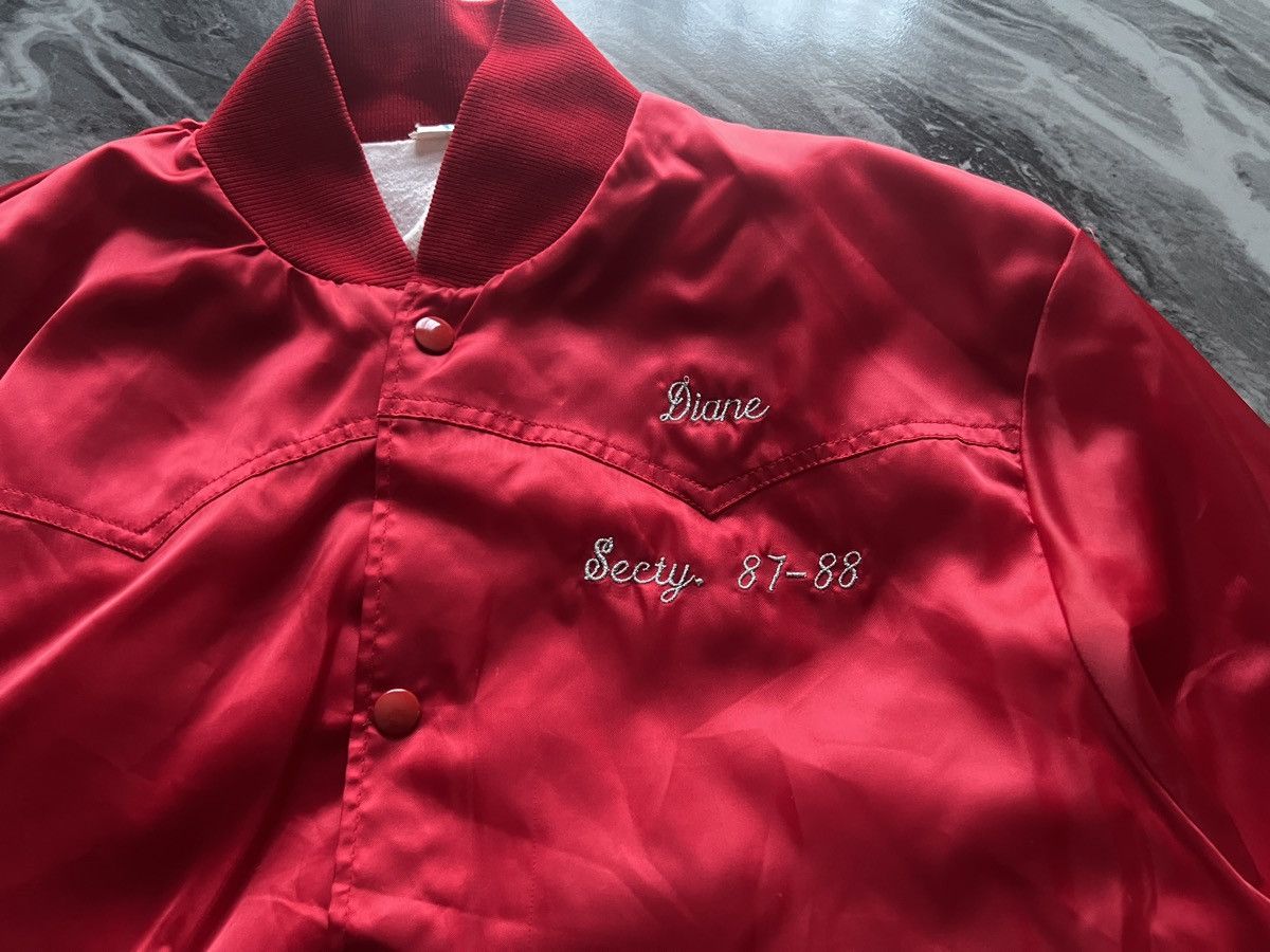 Vintage Vintage Western : Varsity Jacket Country PJS Crystal Bowl Size US L / EU 52-54 / 3 - 5 Thumbnail
