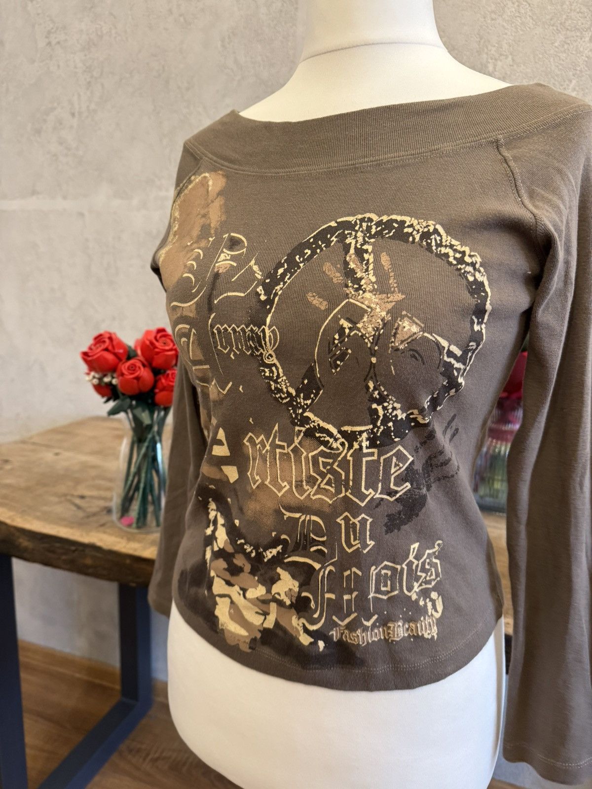 Vintage Vintage avant garde longsleeve blouse cropped swag if6was9 Size M / US 6-8 / IT 42-44 - 5 Thumbnail
