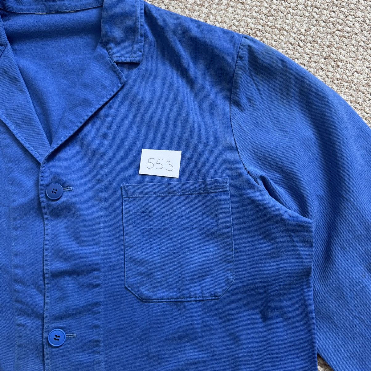 Le Laboureur Vintage french distressed workwear faded jacket Size US L / EU 52-54 / 3 - 10 Thumbnail