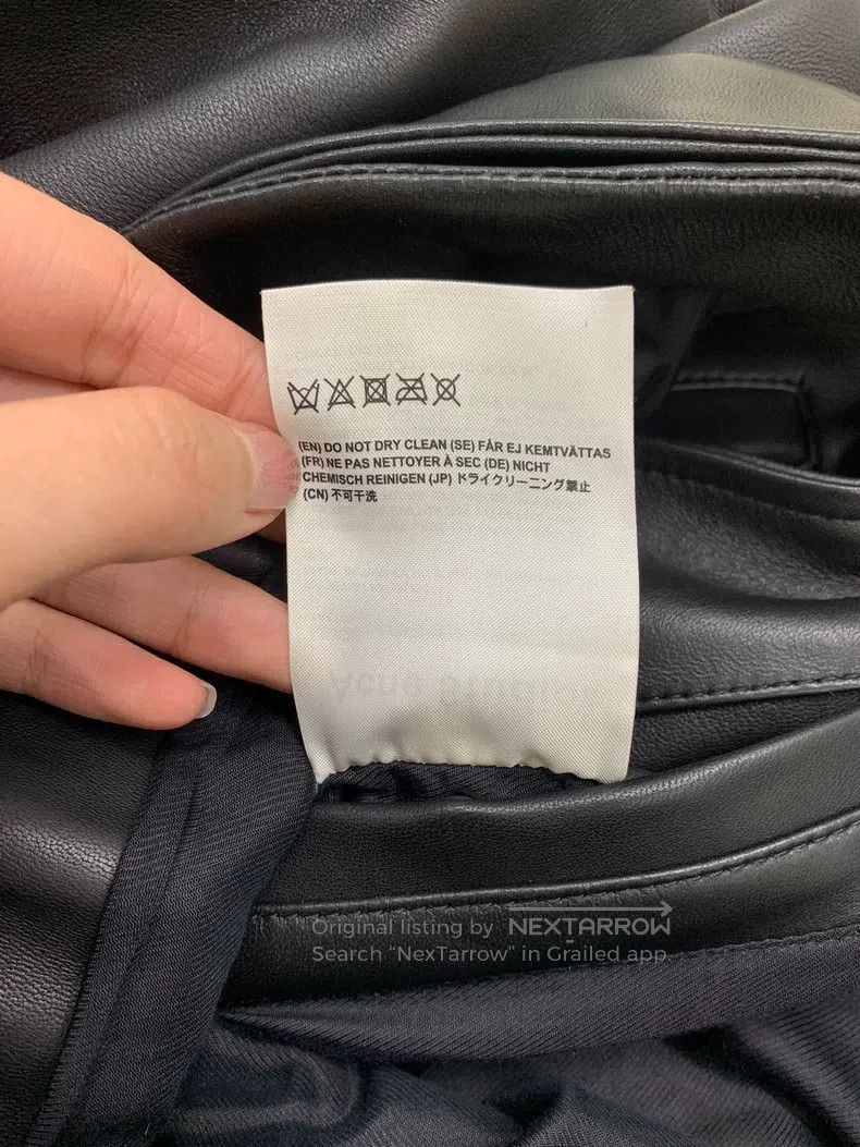 Acne Studios Acne Studios Classic black leather jacket Size XS / US 0-2 / IT 36-38 - 6 Thumbnail