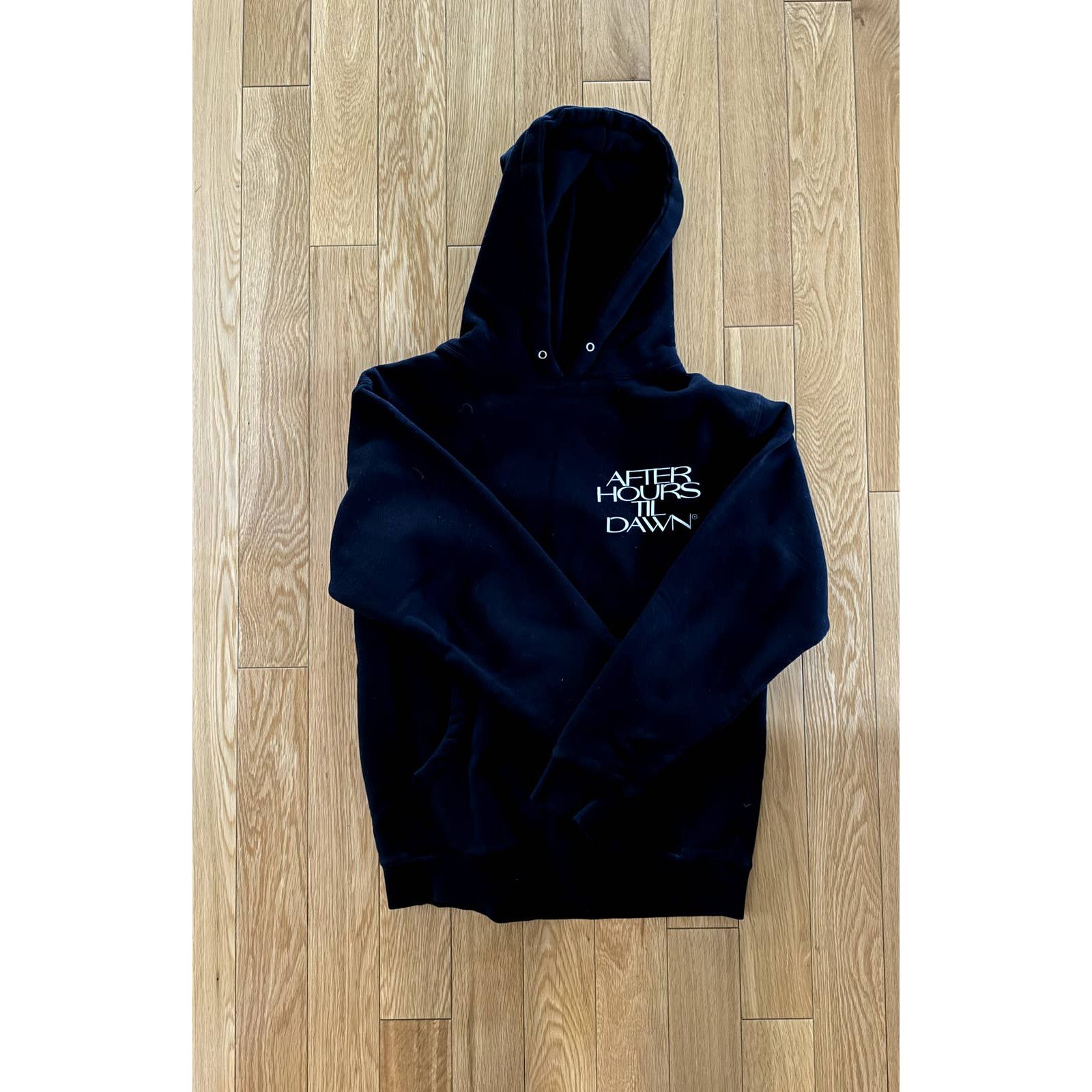 Image of The Weeknd After Hours Til Dawn Global Tour Hoodie Xo in Black, Men's (Size Small)