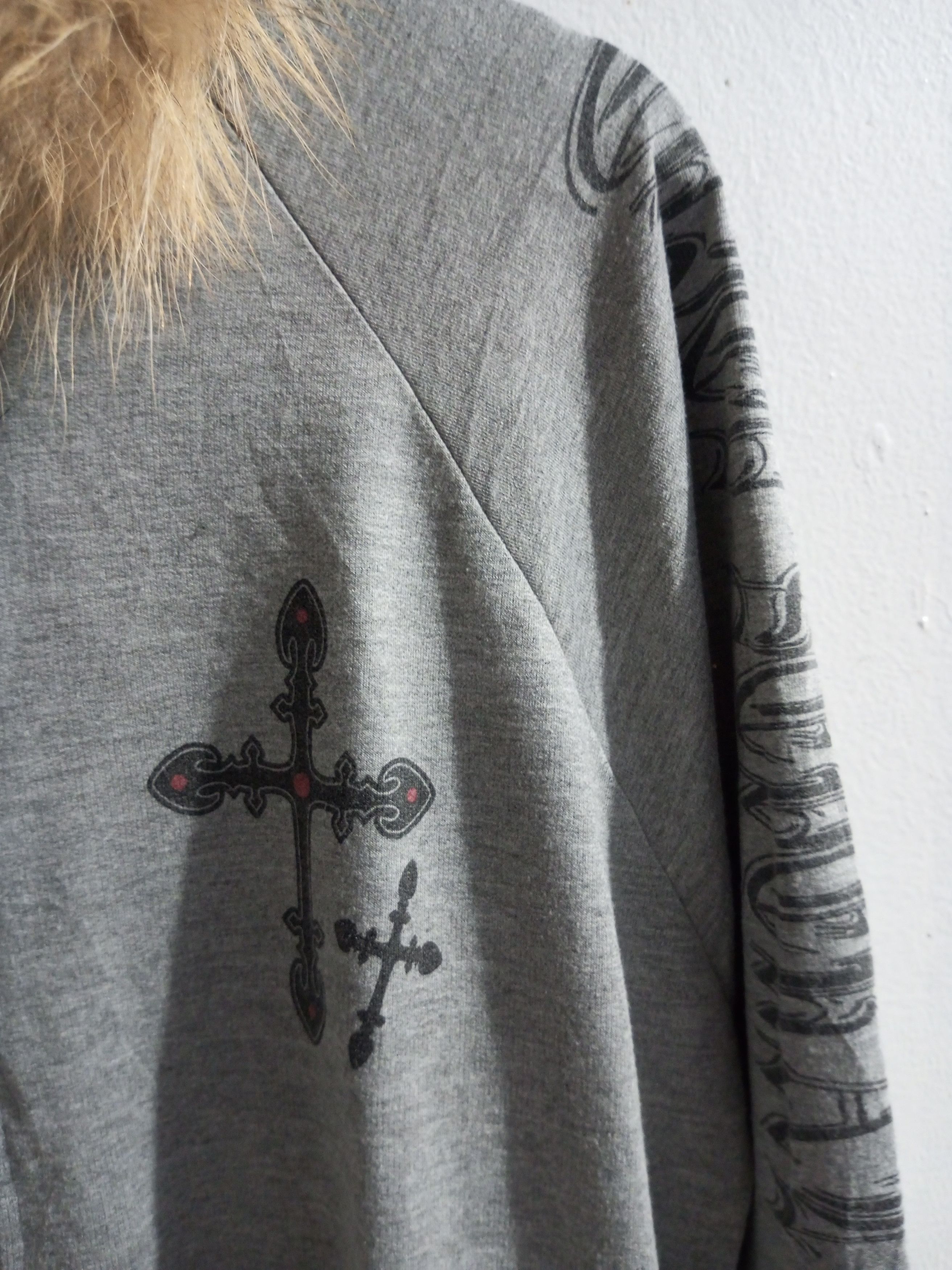 If Six Was Nine × Japanese Brand × Le Grande Bleu (L.G.B.) Vintage dig deep spellout fur hoodie Size US M / EU 48-50 / 2 - 3 Thumbnail