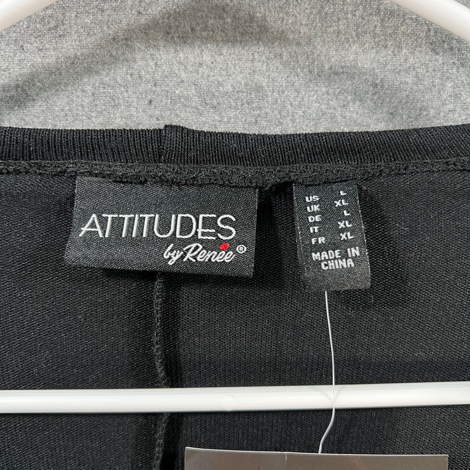 Other Attitudes by Renee Global Illusions Casknit Cocoon Size L / US 10 / IT 46 - 3 Thumbnail