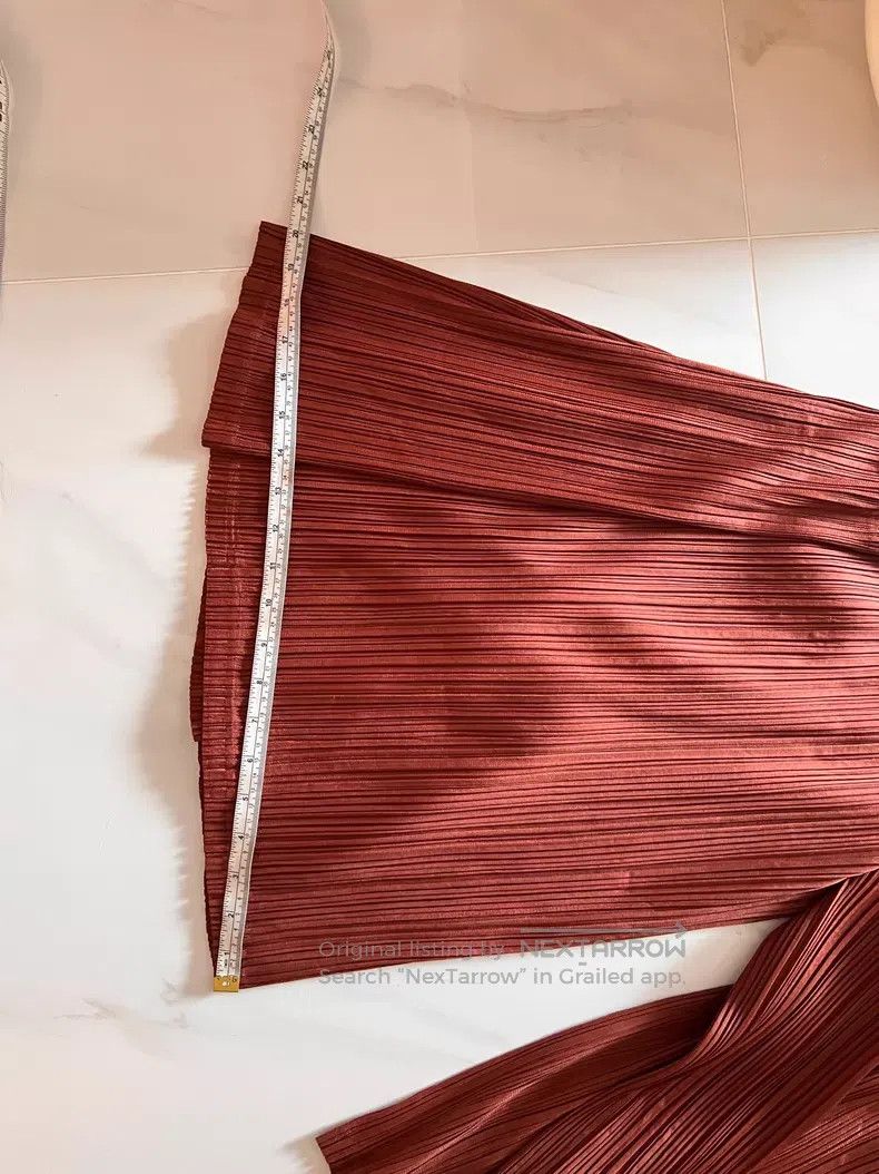 Issey Miyake Issey Miyake Orange Pants Size 25" / US 0 / IT 36 - 8 Thumbnail
