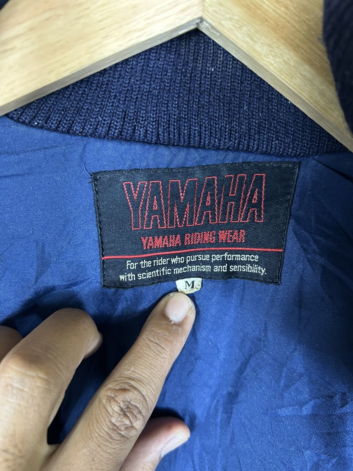 Vintage × Yamaha ⚡️Vintage Team Yamaha Motorsport Distressed Bomber Jacket Size US M / EU 48-50 / 2 - 11 Thumbnail