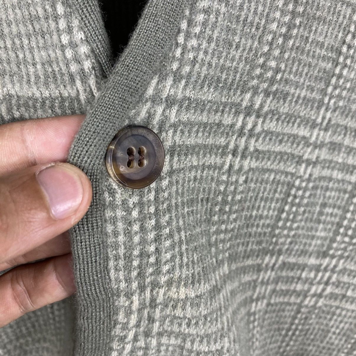 Christian Dior Monsieur 💥90s CHRISTIAN DIOR BUTTON KNIT CARDIGAN SWEATER Size US L / EU 52-54 / 3 - 7 Thumbnail