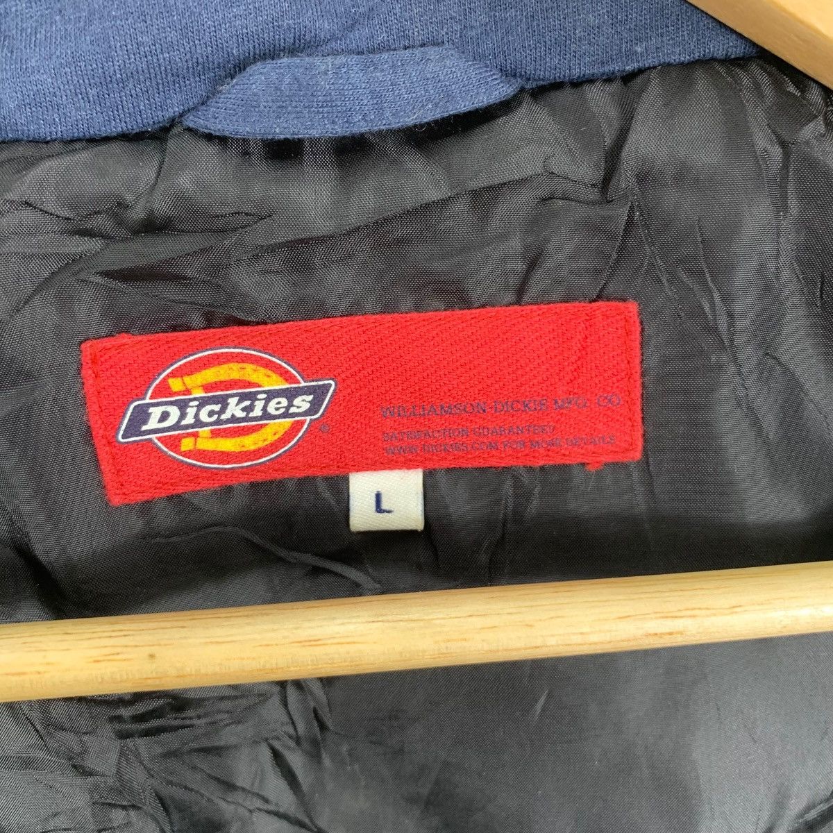 Dickies DICKIES USA Puffer Quilted Outdoor Blue Vest Jacket Size US L / EU 52-54 / 3 - 9 Thumbnail