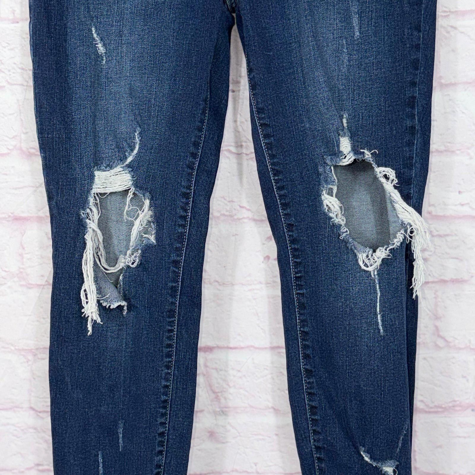 Other Cello Women's Distressed Skinny Jeans Size 9 Size 28" / US 6 / IT 42 - 2 Thumbnail