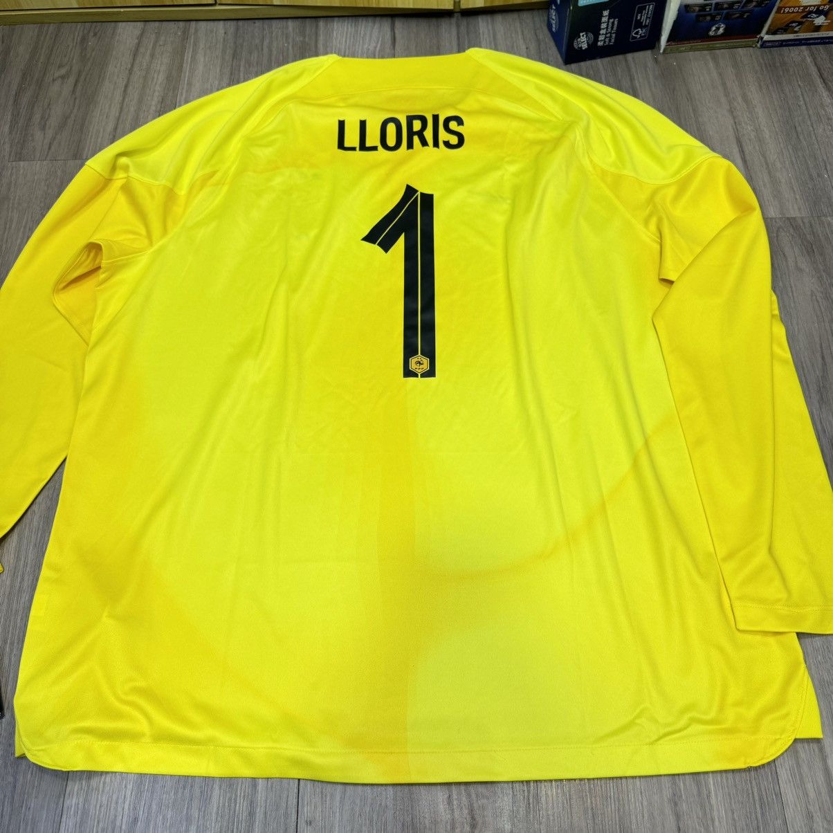 Nike France 22/23 goalkeeeprr gk shirt #1 Lloris (Bnwt) Size US XXL / EU 58 / 5 - 2 Thumbnail