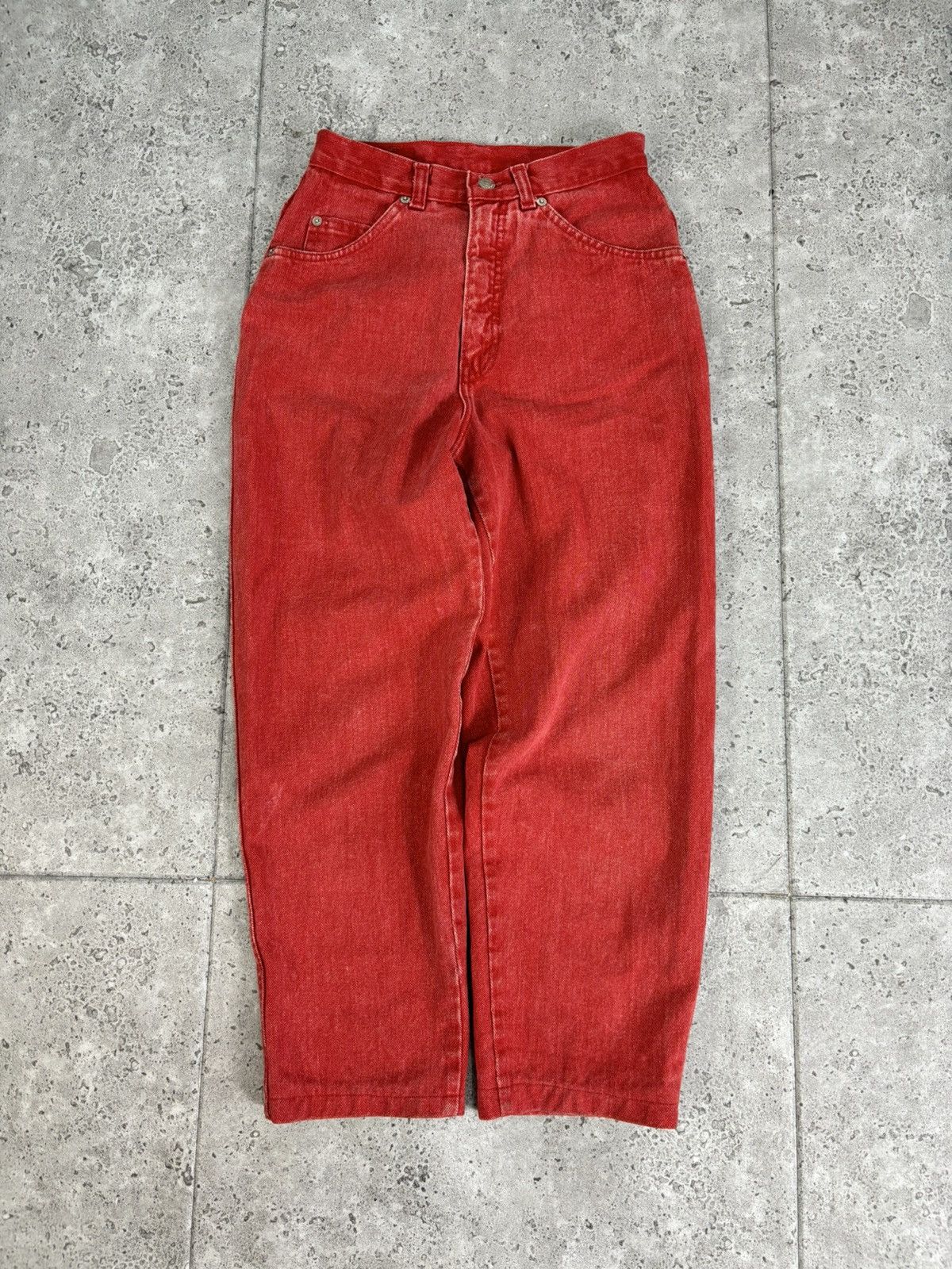 Japanese Brand × Levi's × Vintage 90’s Vintage Faded Red Y2K Baggy Levis Punk Denim Pants Size US 30 / EU 46 - 1 Thumbnail