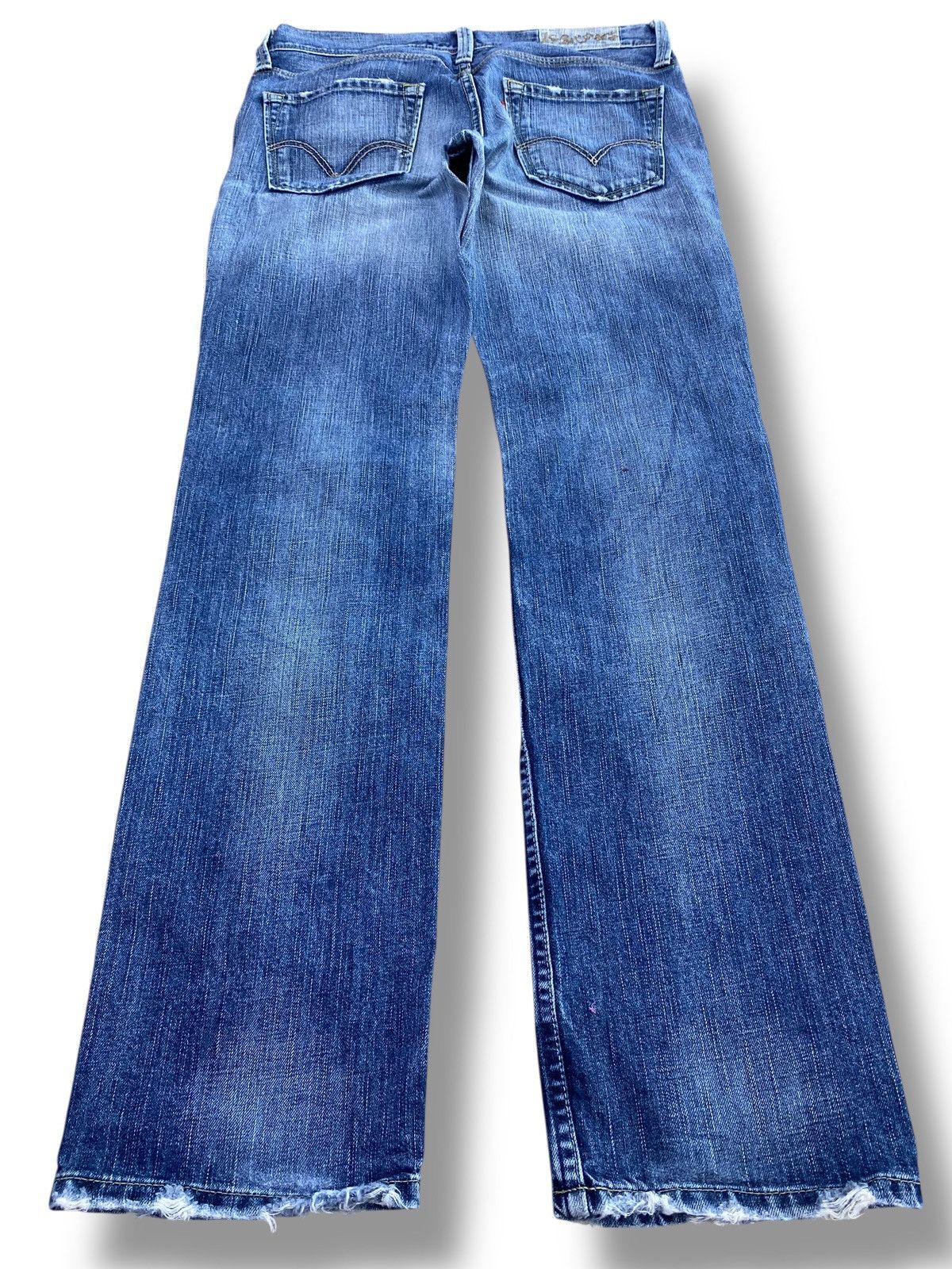 Levi's Vintage Levi’s Whiskers Faded Wash Style Loose Jeans Size US 30 / EU 46 - 3 Thumbnail