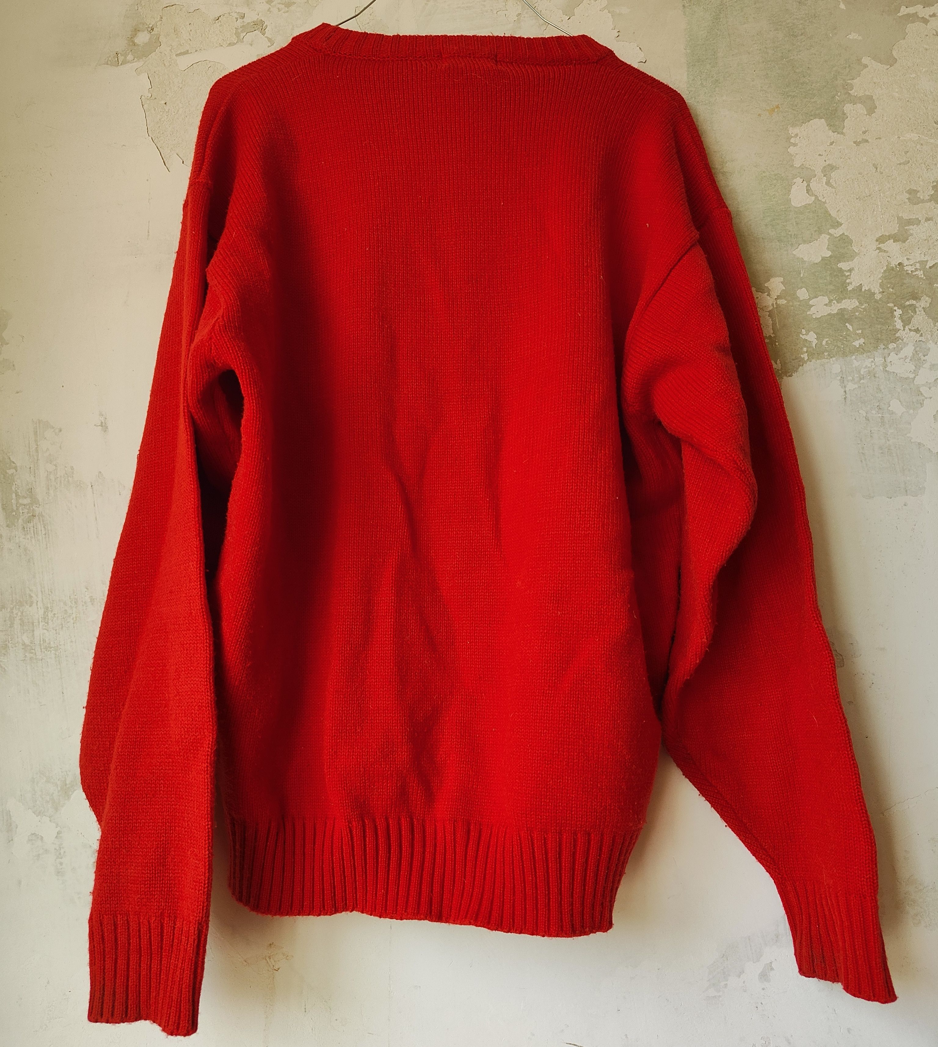 Vintage Vintage Guczi fake sweater logo boxy 70s 80s 90s Size US L / EU 52-54 / 3 - 2 Thumbnail