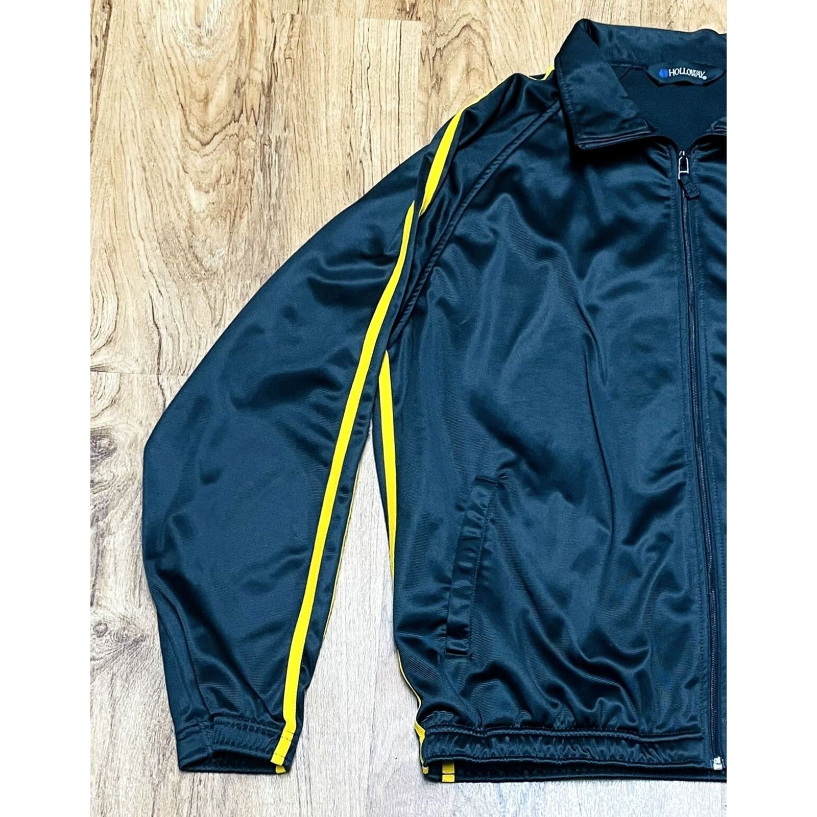 Holloway Holloway Army Zip Up Jacket Windbreaker Black XL Men’s Regular Size Jacket Size US XL / EU 56 / 4 - 4 Thumbnail