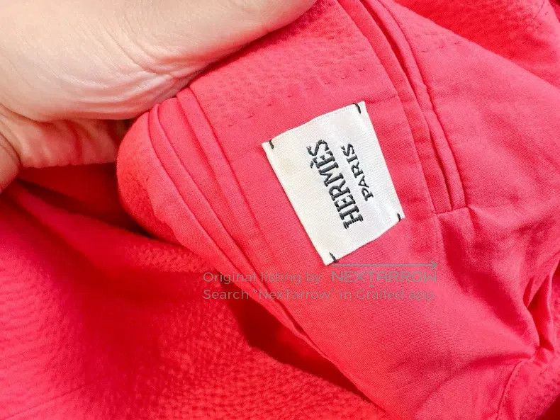 Hermes Hermes Watermelon Red Blazer Jacket Size XXS / US 00 / IT 34 - 5 Thumbnail