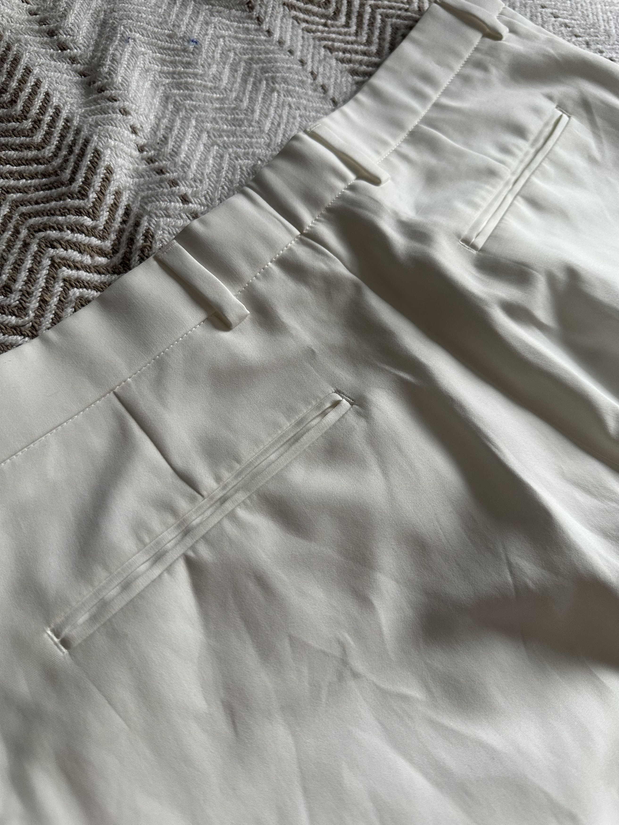 Dior Dior Homme Ivory Ankle Slit Pants Size US 32 / EU 48 - 6 Thumbnail