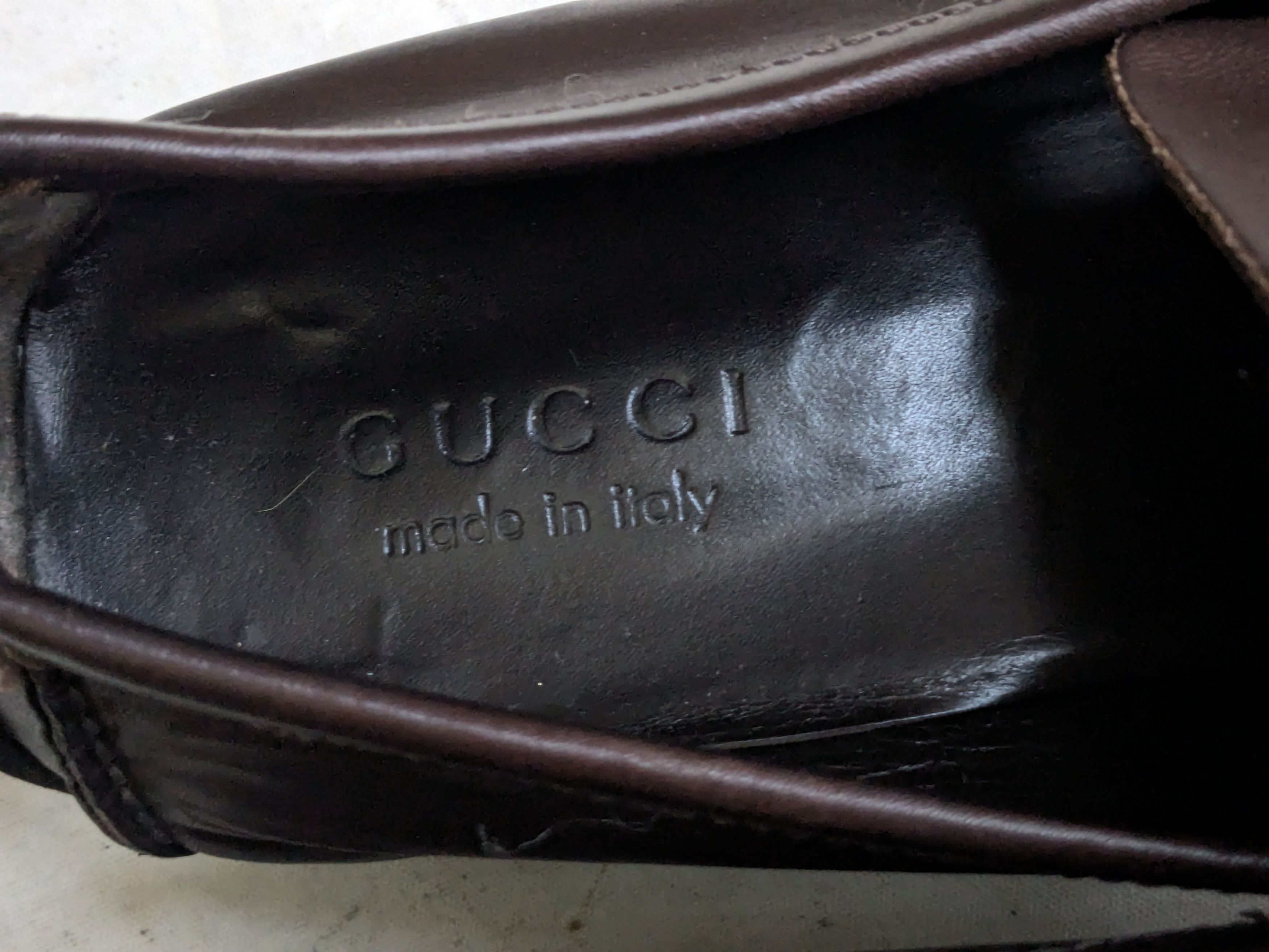 Gucci Gucci Horsebit Driving Loafers Brown Leather 9.5 Buckle Size US 9.5 / EU 42-43 - 5 Thumbnail