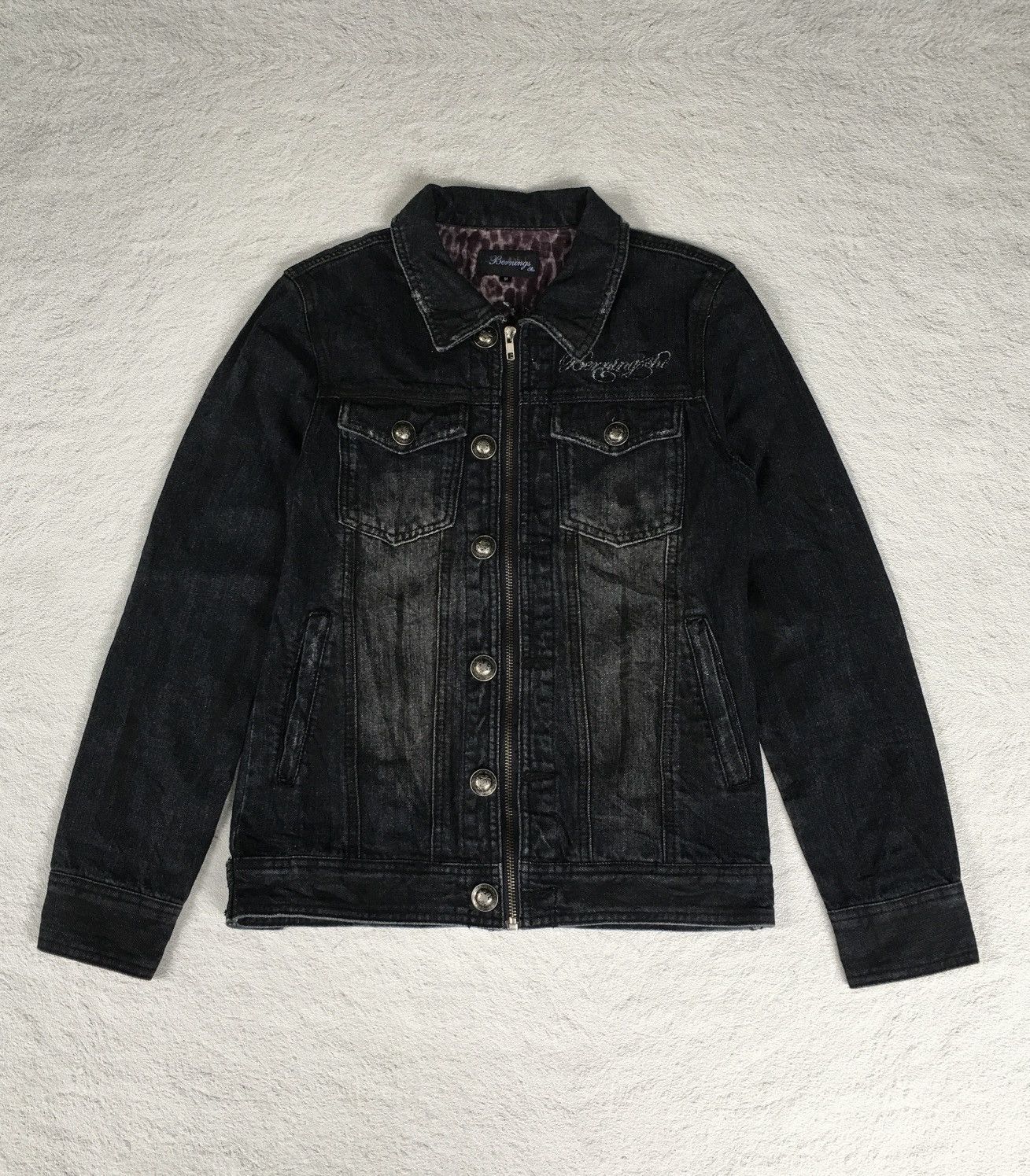 14th Addiction Bernings sho Embroidered Denim Jacket Size US M / EU 48-50 / 2 - 1 Thumbnail