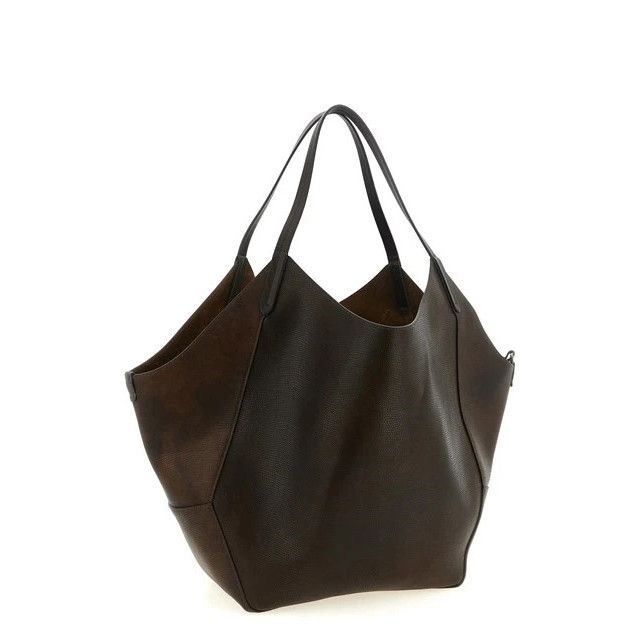 Brunello Cucinelli BRUNELLO CUCINELLI $4900 Rust Brown Reversible Duo Shopper B Size ONE SIZE - 2 Thumbnail