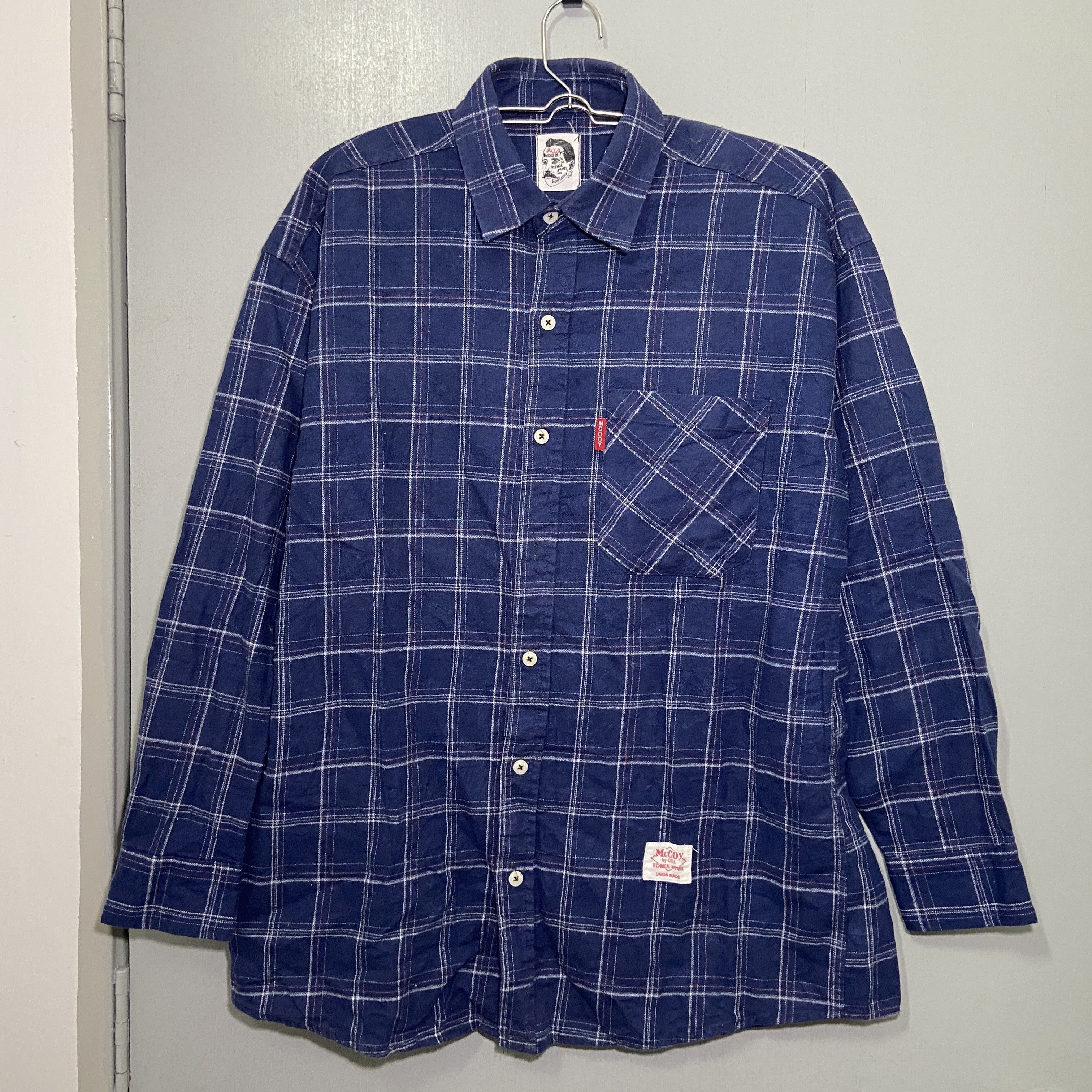The Real McCoy's McCoy by Gill Technical Apparel Button Up Size US L / EU 52-54 / 3 - 1 Thumbnail