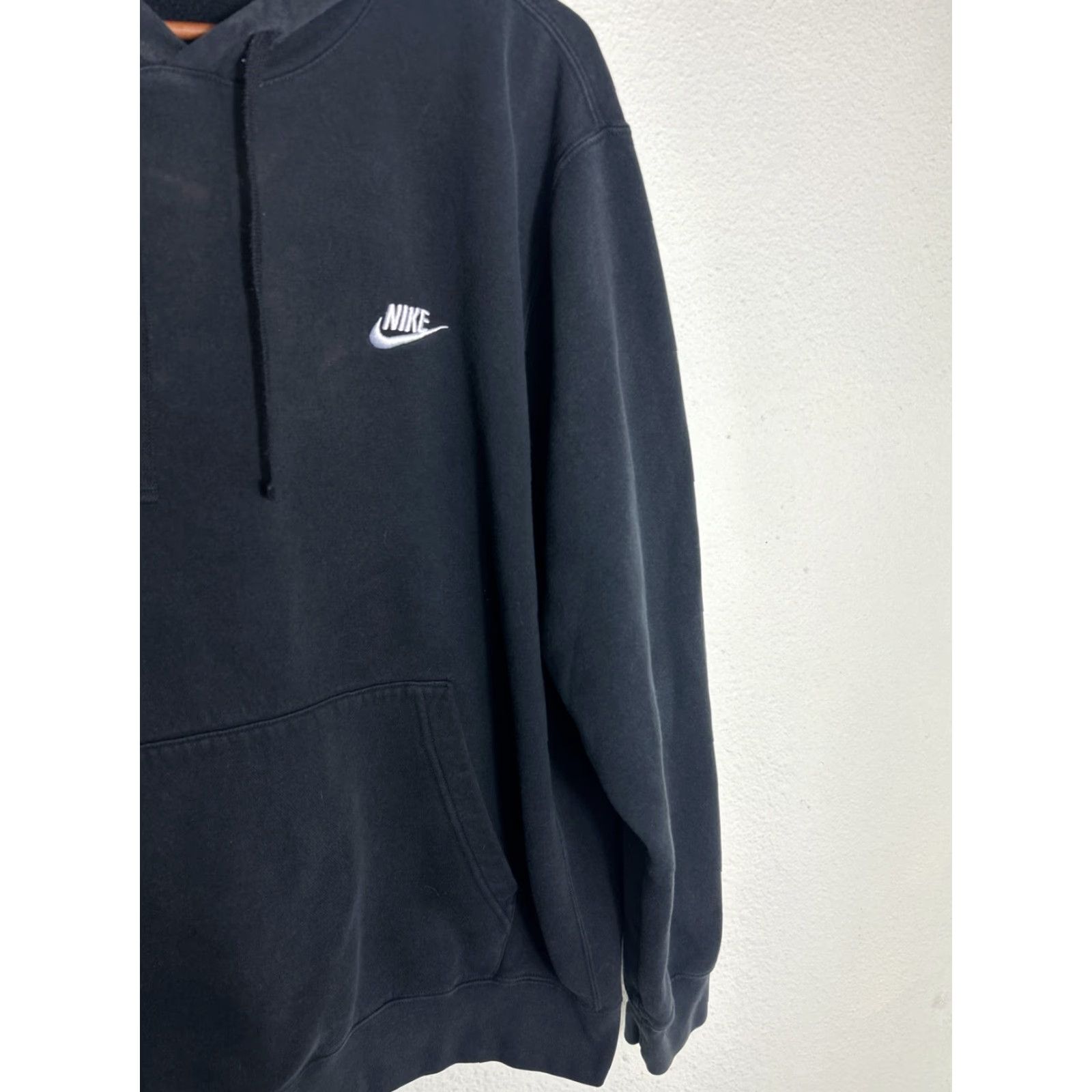 Nike Nike Sportswear Club Fleece Pullover Hoodie Mens XXL Black Staining Size US XXL / EU 58 / 5 - 4 Thumbnail