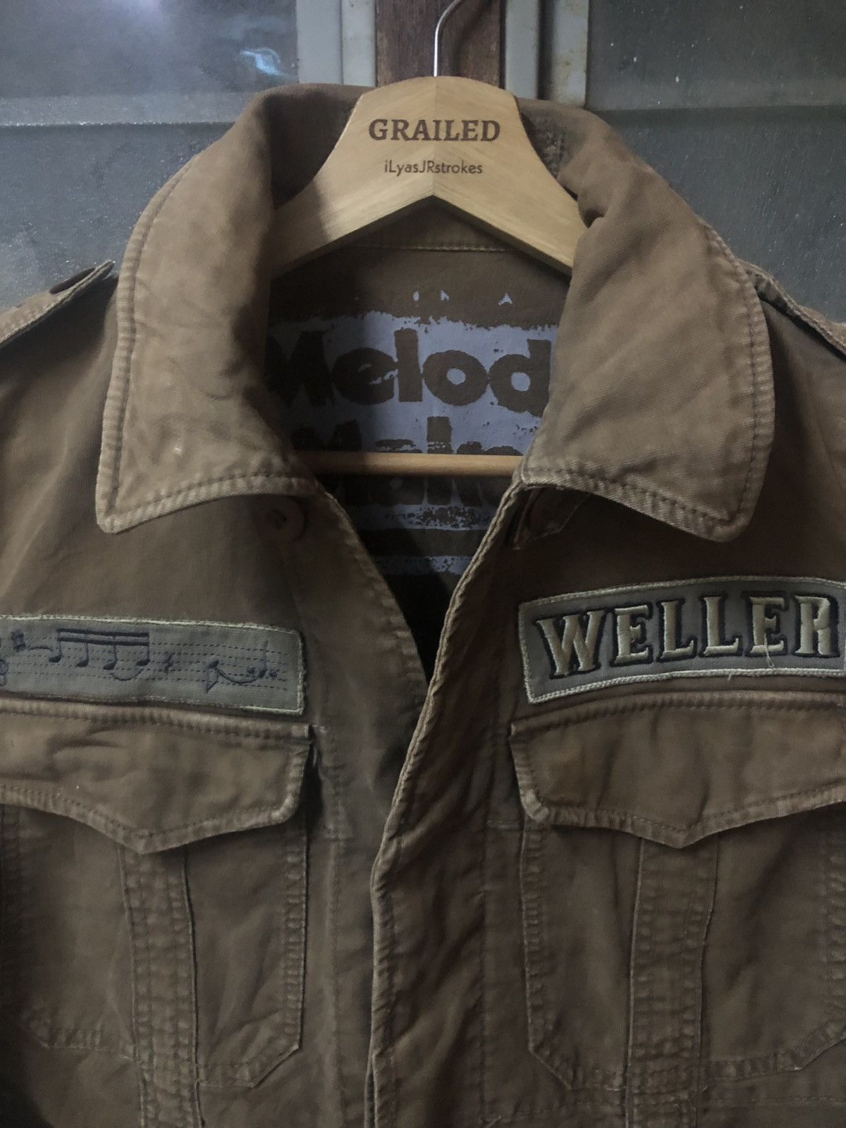 Vintage Vintage Melody Maker Rock Band The Jam Jacket Style Rock Size US M / EU 48-50 / 2 - 4 Thumbnail