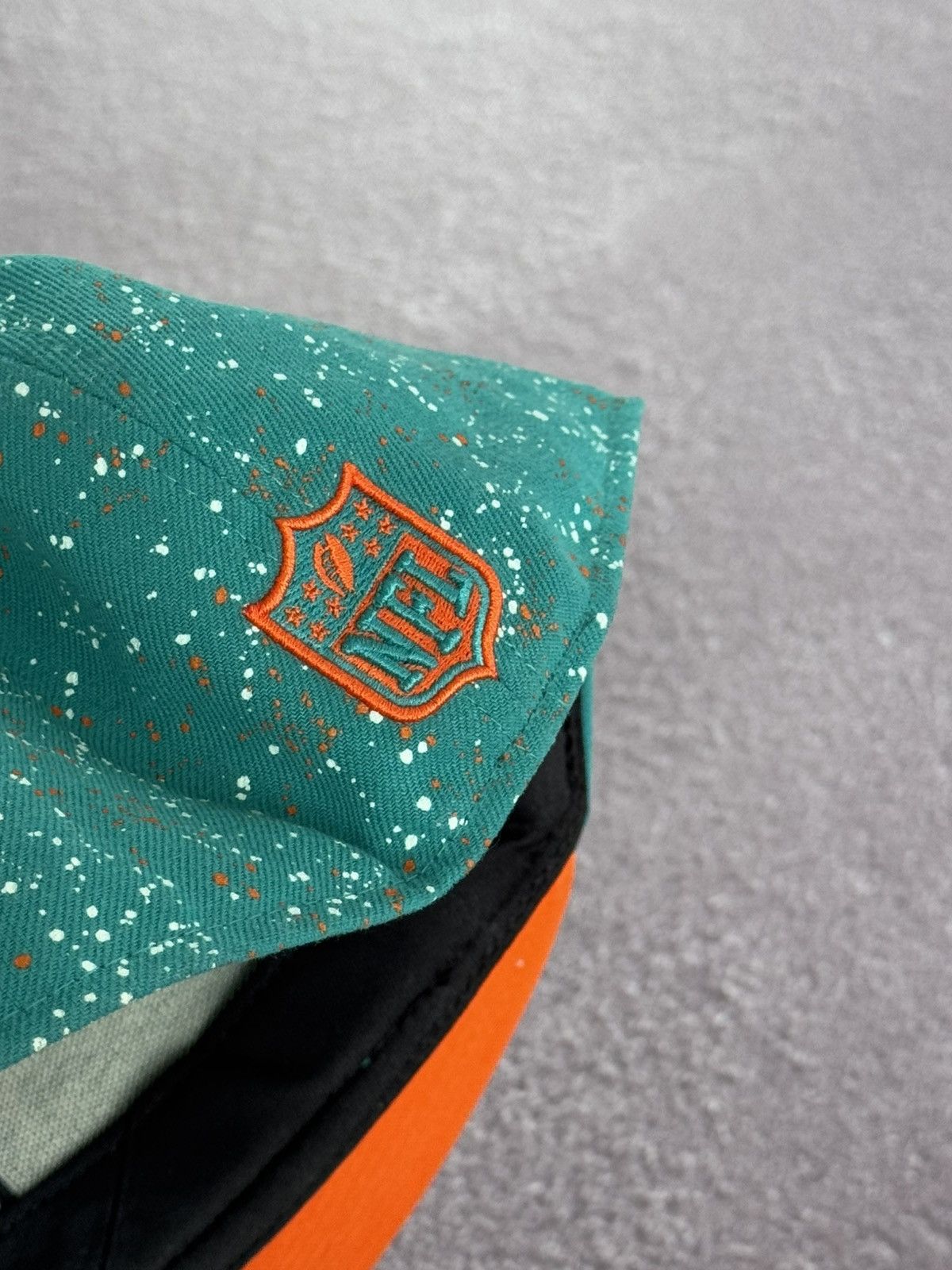 New Era Vintage Miami Dolphins Hat Cap Navy BlueNFL Size ONE SIZE - 5 Thumbnail
