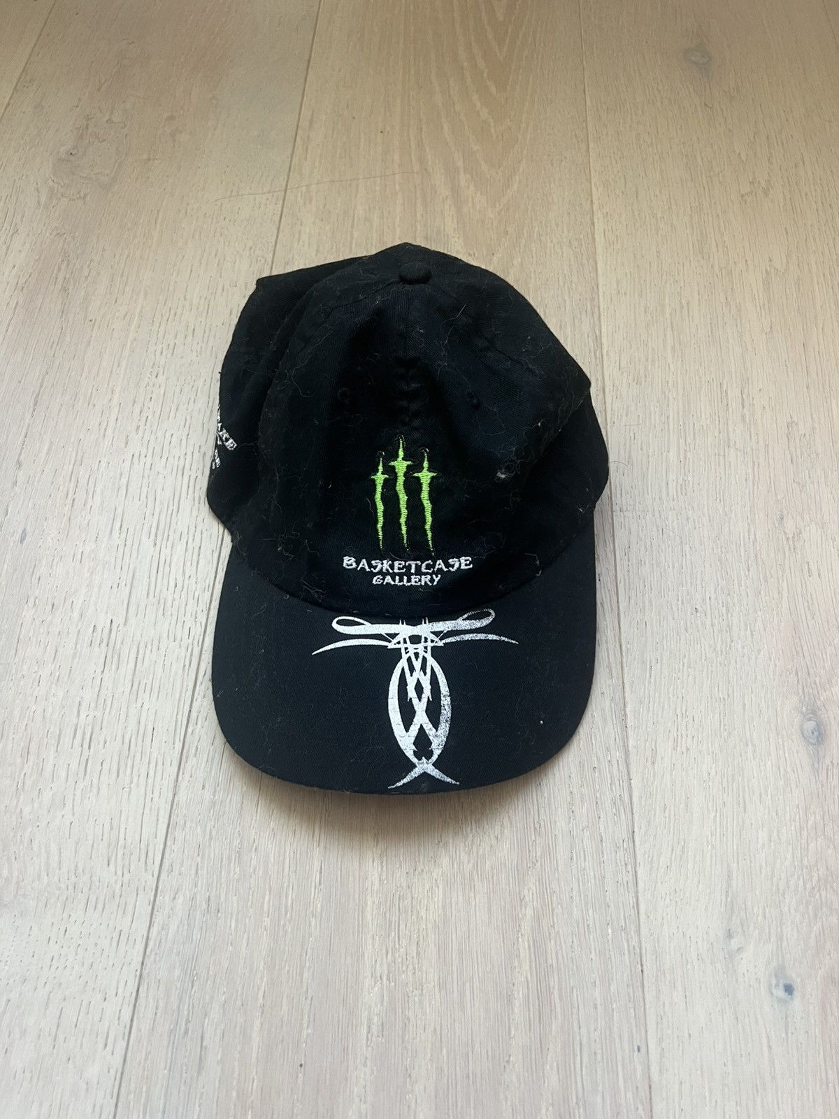 basketcase gallery Basketcase Gallery Monster energy black hat Size ONE SIZE - 1 Thumbnail