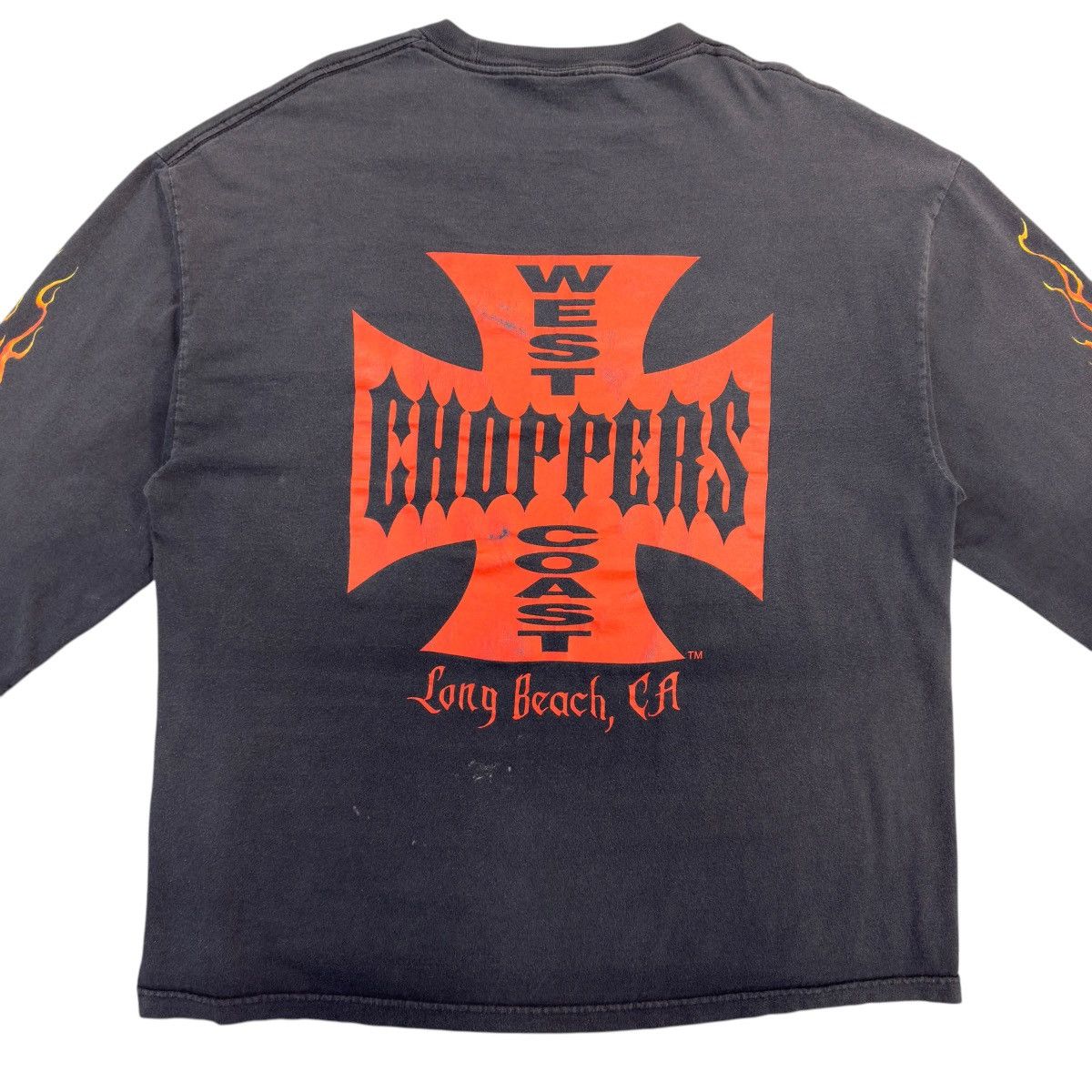 West Coast Choppers Vintage West Coast Choppers Long Sleeve Size US XL / EU 56 / 4 - 4 Thumbnail
