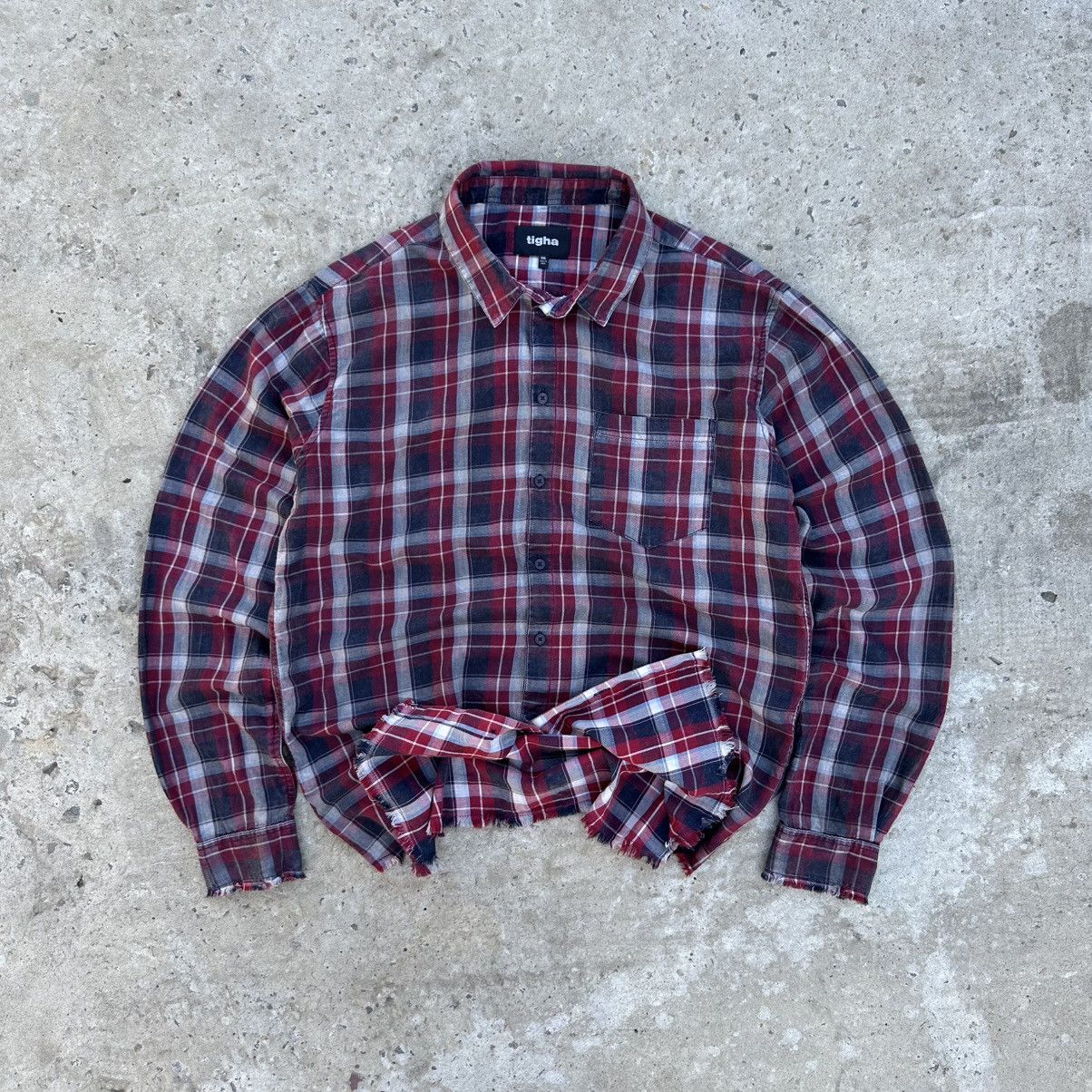 tigha Vintage Japanese Style Tigha Button Up Shirt Grunge Wetsern Size US L / EU 52-54 / 3 - 1 Thumbnail
