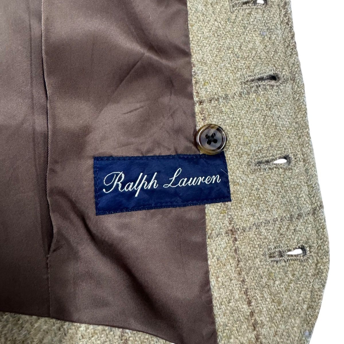 RRL Ralph Lauren Polo RL Tartan Wool Vest Jacket Size 38L - 16 Thumbnail
