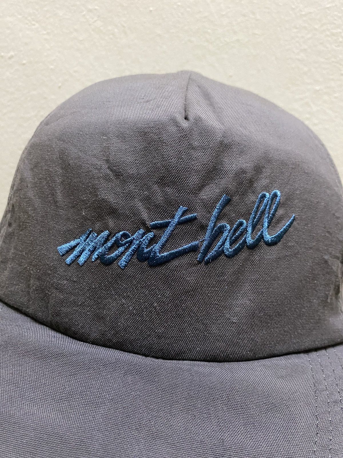 Montbell × Vintage Vintage Polyster Snapback Montbell Cap Hat Size ONE SIZE - 2 Thumbnail