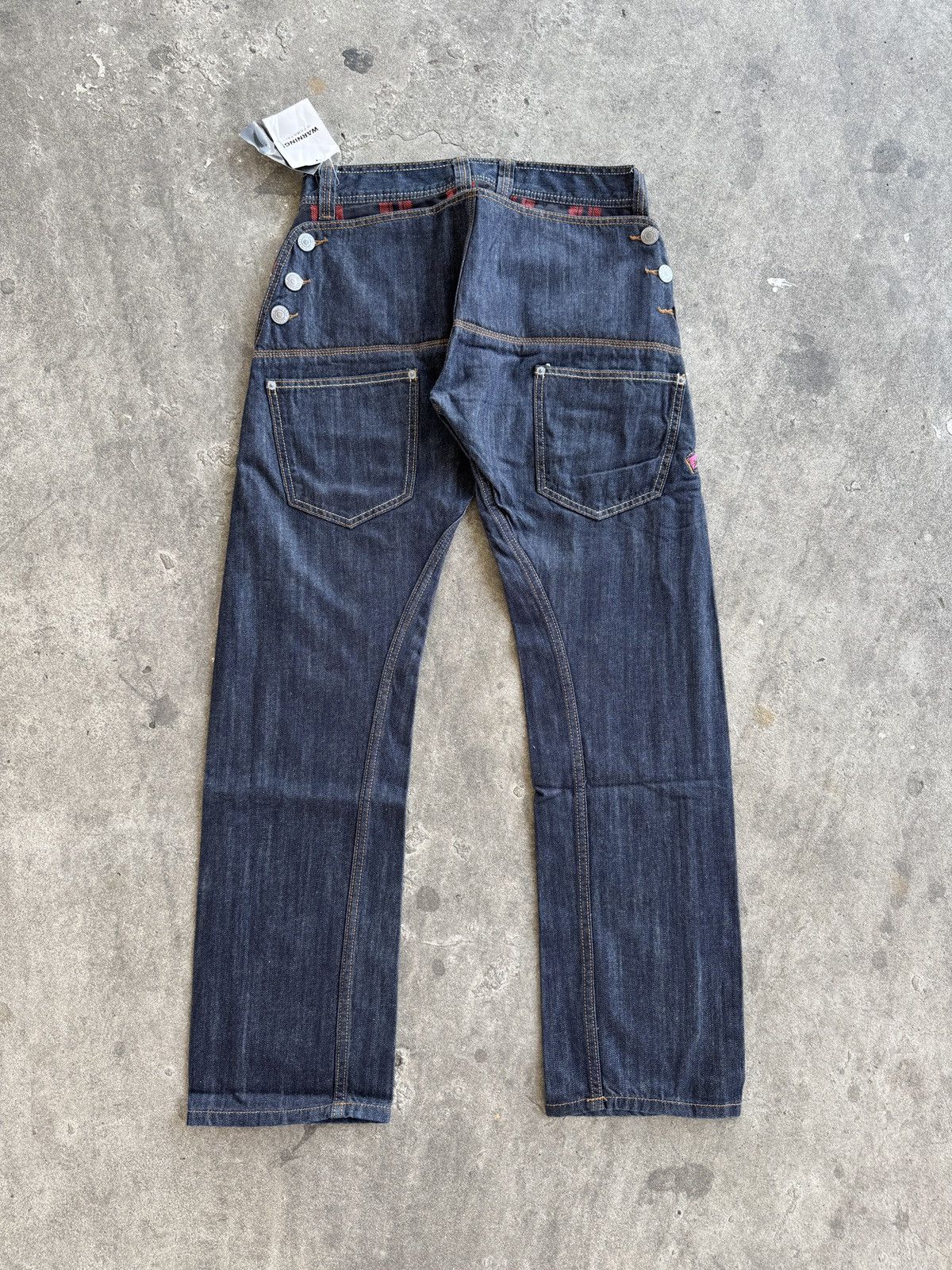 Japanese Brand Special Design Dominate Handcrafted Jeans Size US 32 / EU 48 - 8 Thumbnail