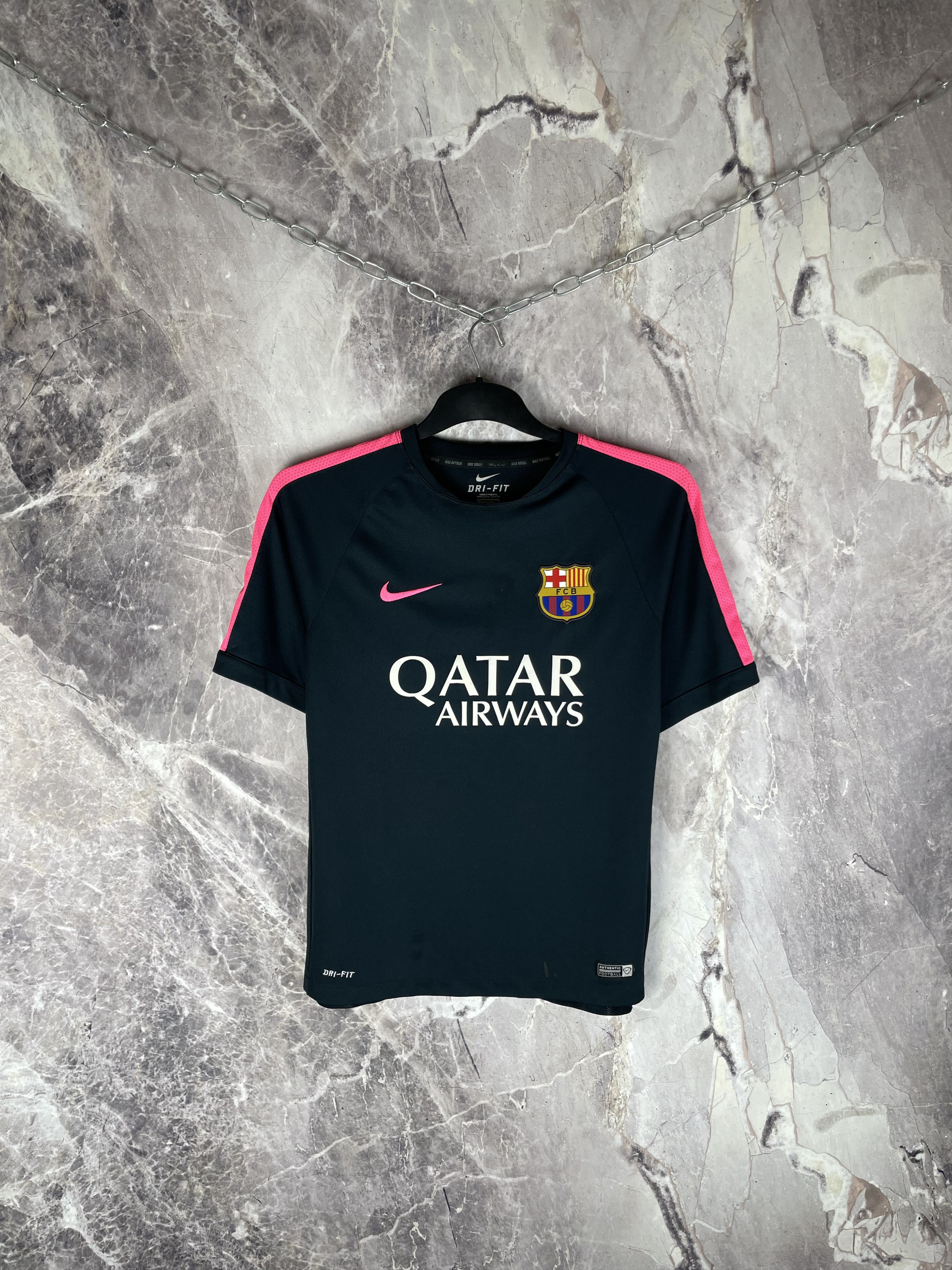 Nike Vintage Barcelona Away Soccer Jersey Football Kit Size US L / EU 52-54 / 3 - 1 Thumbnail