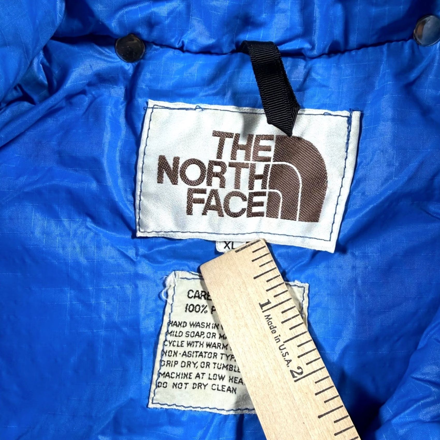 The North Face VINTAGE The North Face Brown Label Jacket Puffer Parka Blue Ripstop XL Mens 70s Size US XL / EU 56 / 4 - 5 Thumbnail