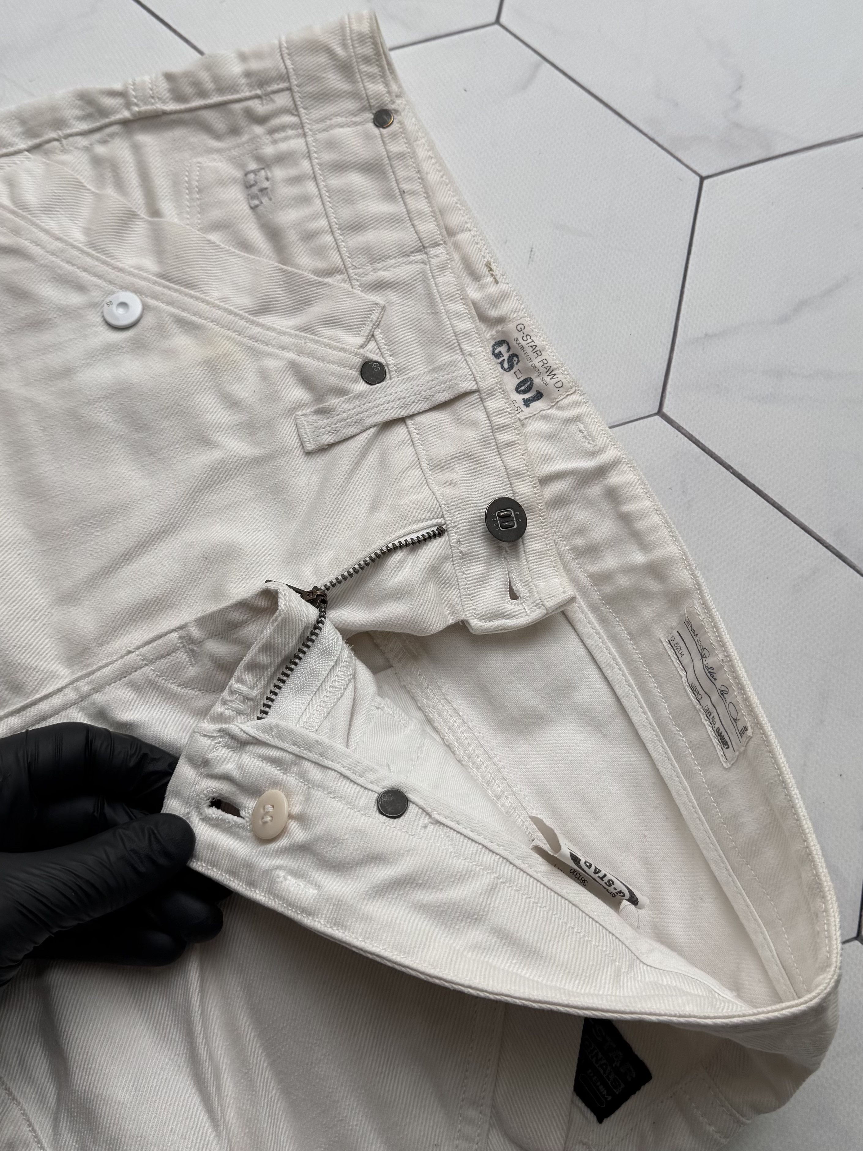 G-Star G Star Raw Vintage Womens Denim Shorts Low Rise Shorts B4 Size 27" / US 4 / IT 40 - 4 Thumbnail