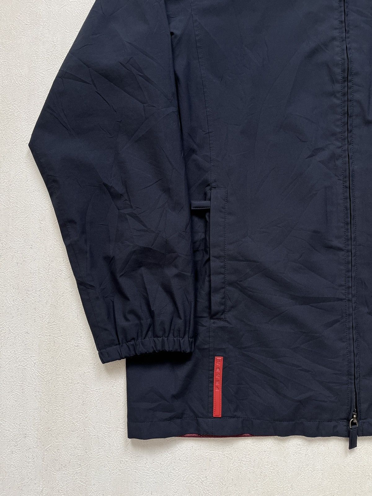 00’s Prada Sport Gore-tex Navy Blue Jacket