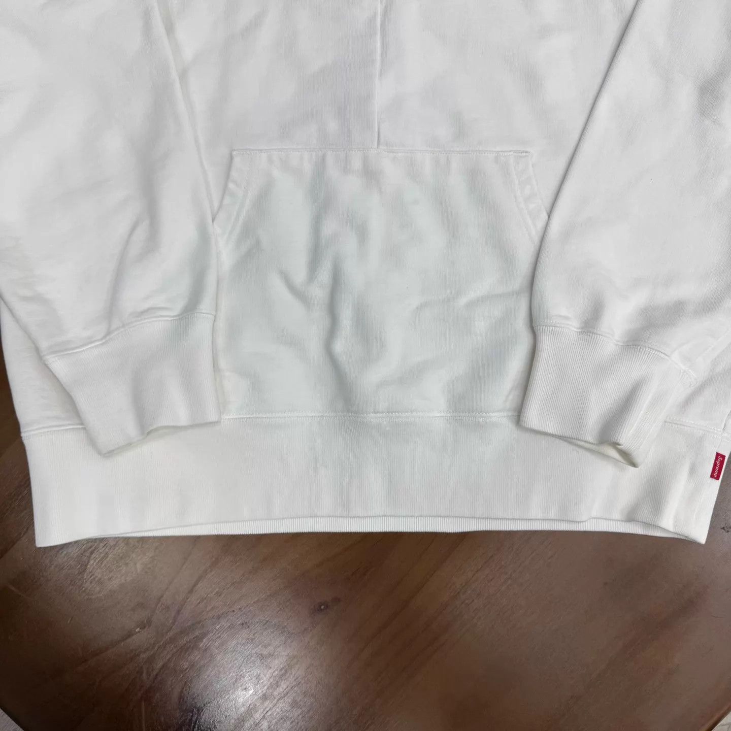 Comme des Garcons Supreme x CDG Misaligned Black & White Hoodie L Size L / US 10 / IT 46 - 7 Thumbnail