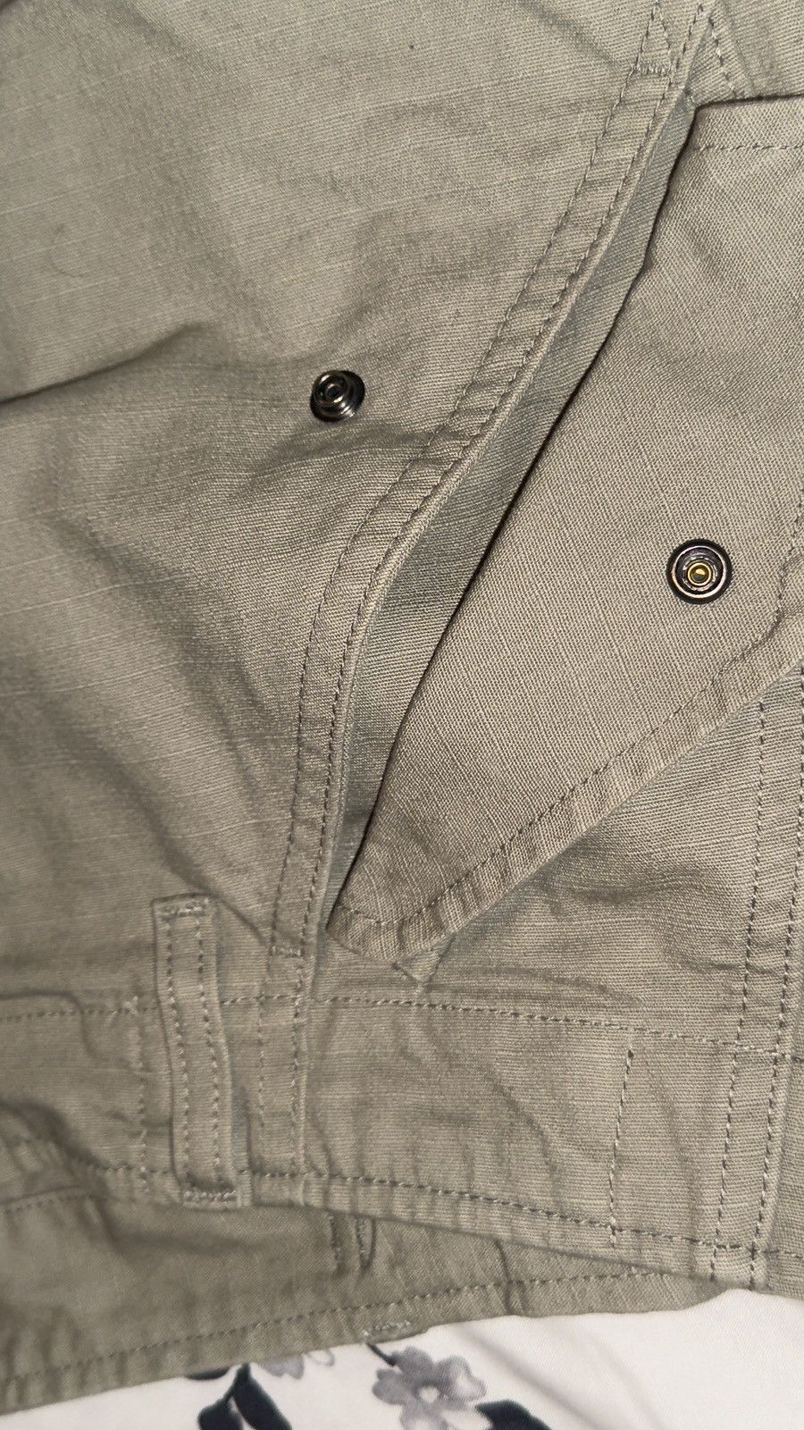 Stussy Stüssy MILITARY RIPSTOP COTTON CARGO PANTS Size US 28 / EU 44 - 4 Thumbnail