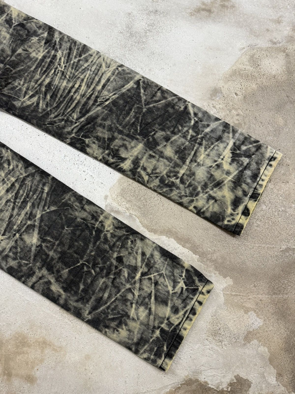 semanticdesign Semantic Design Acid Wash Distressed Denim Pants Size US 31 - 10 Thumbnail