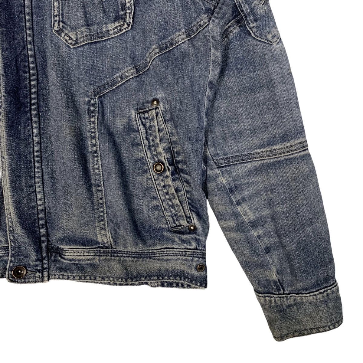 Japanese Brand × Vintage Vintage Blue B Denim Jacket Size M Size US M / EU 48-50 / 2 - 6 Thumbnail