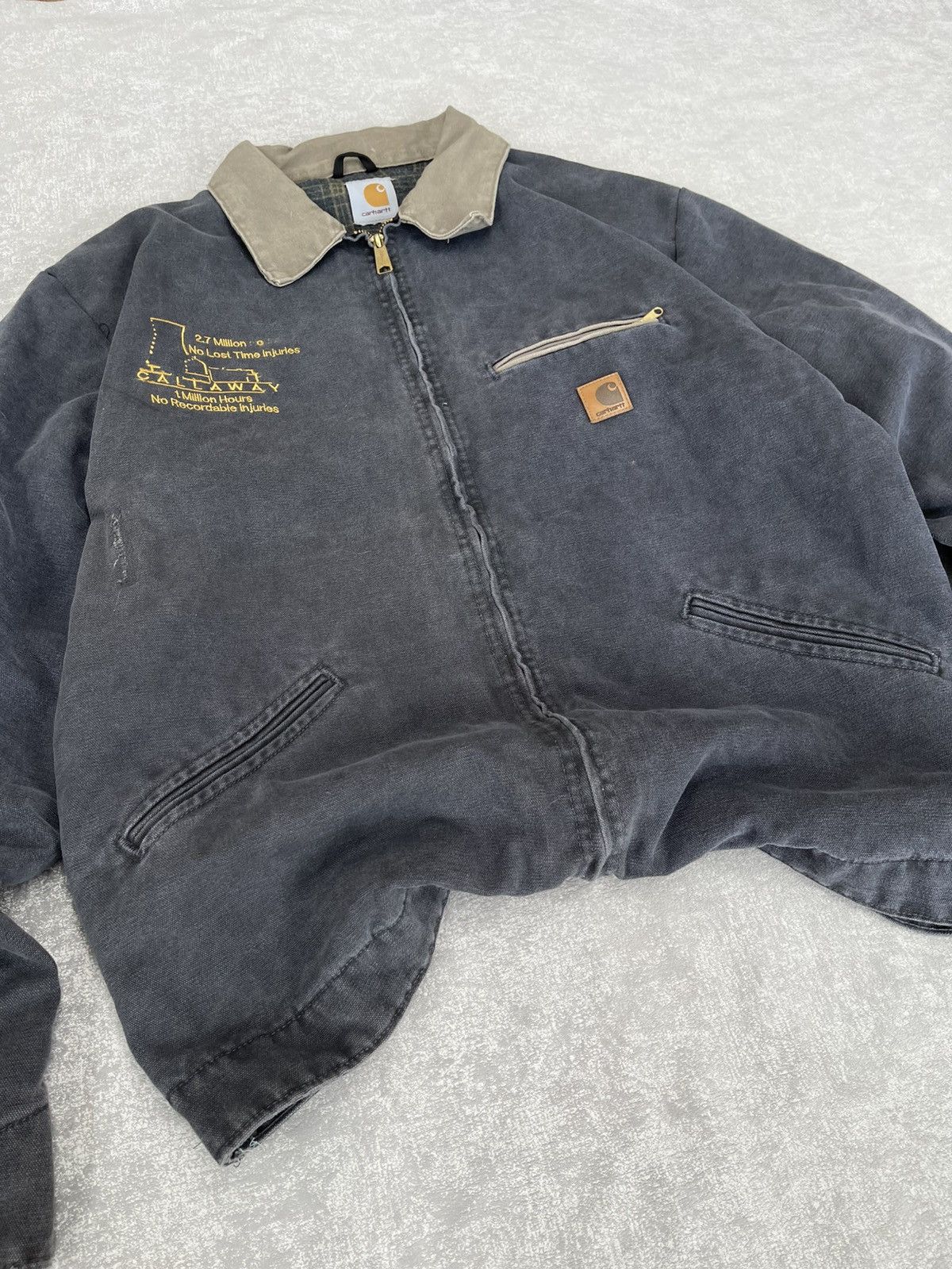 Carhartt Vintage Carhartt Detroid Jacket Gray Size US XL / EU 56 / 4 - 6 Thumbnail