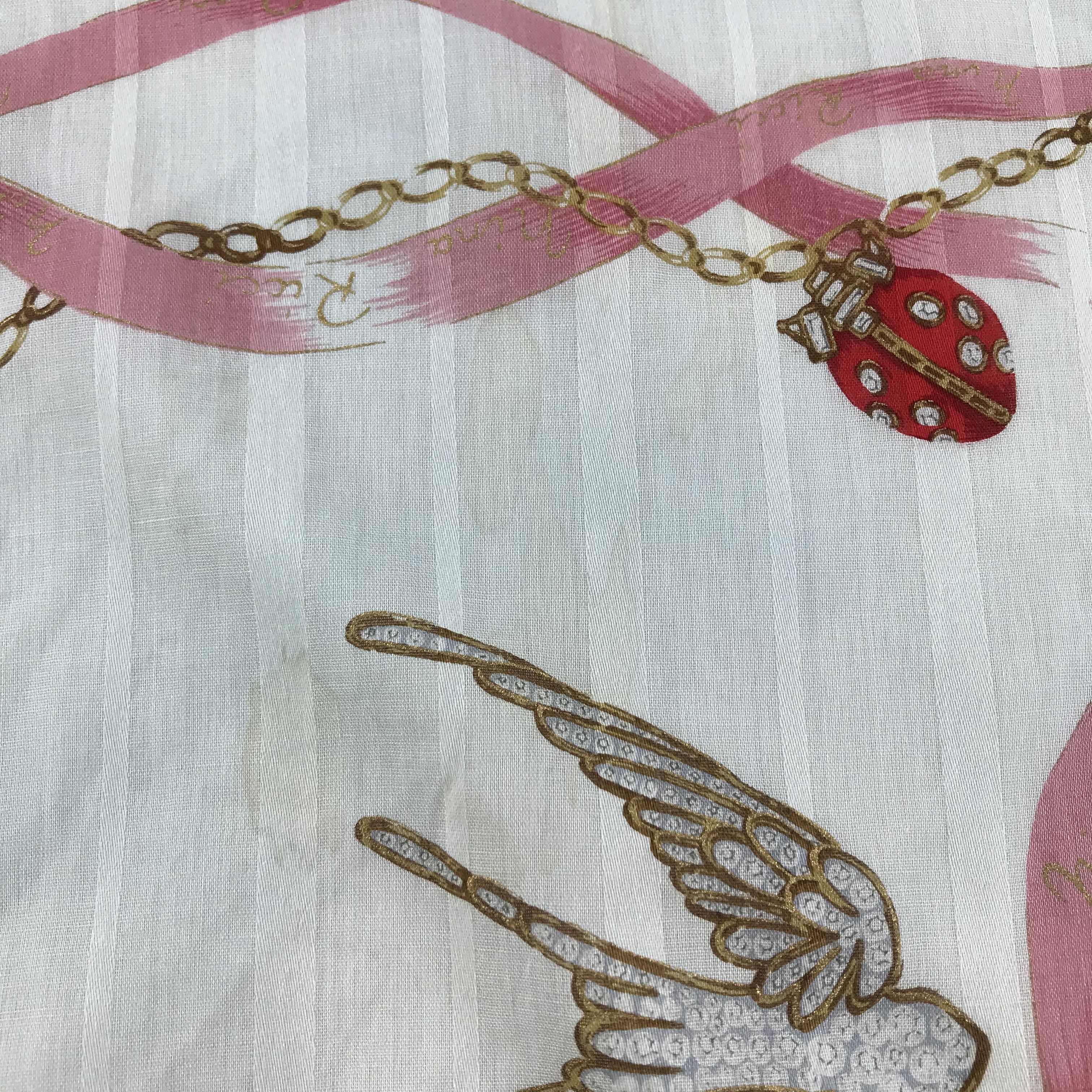 Nina Ricci × Vintage Nina Ricci Bandana / Handkerchief / Neckerchief - S1669 Size ONE SIZE - 3 Thumbnail