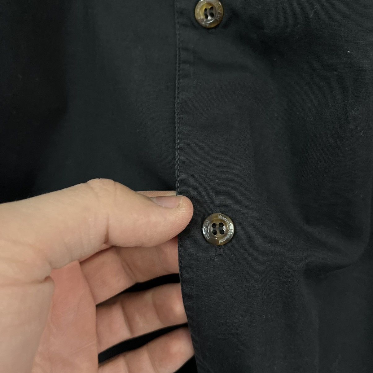 Vivienne Westwood Vivienne Westwood Shirt Black Rare Mini Logo Size US L / EU 52-54 / 3 - 6 Thumbnail