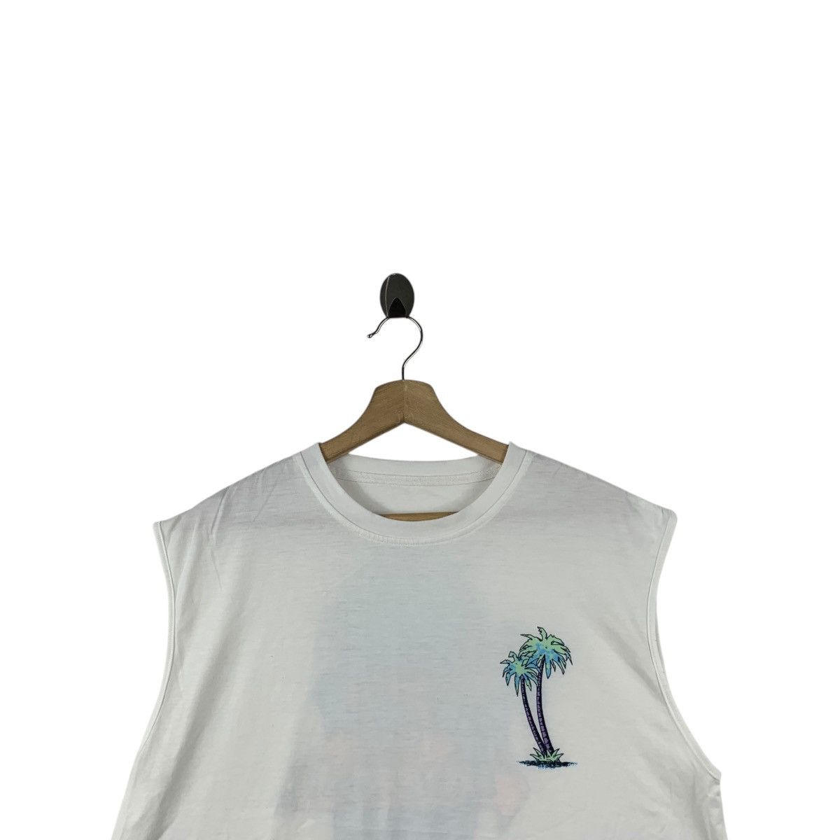 Vintage ENJOY THE HOLIDAY Hawaii Beach Enjoy The Ebb Tank Top Tee Size M / US 6-8 / IT 42-44 - 2 Thumbnail