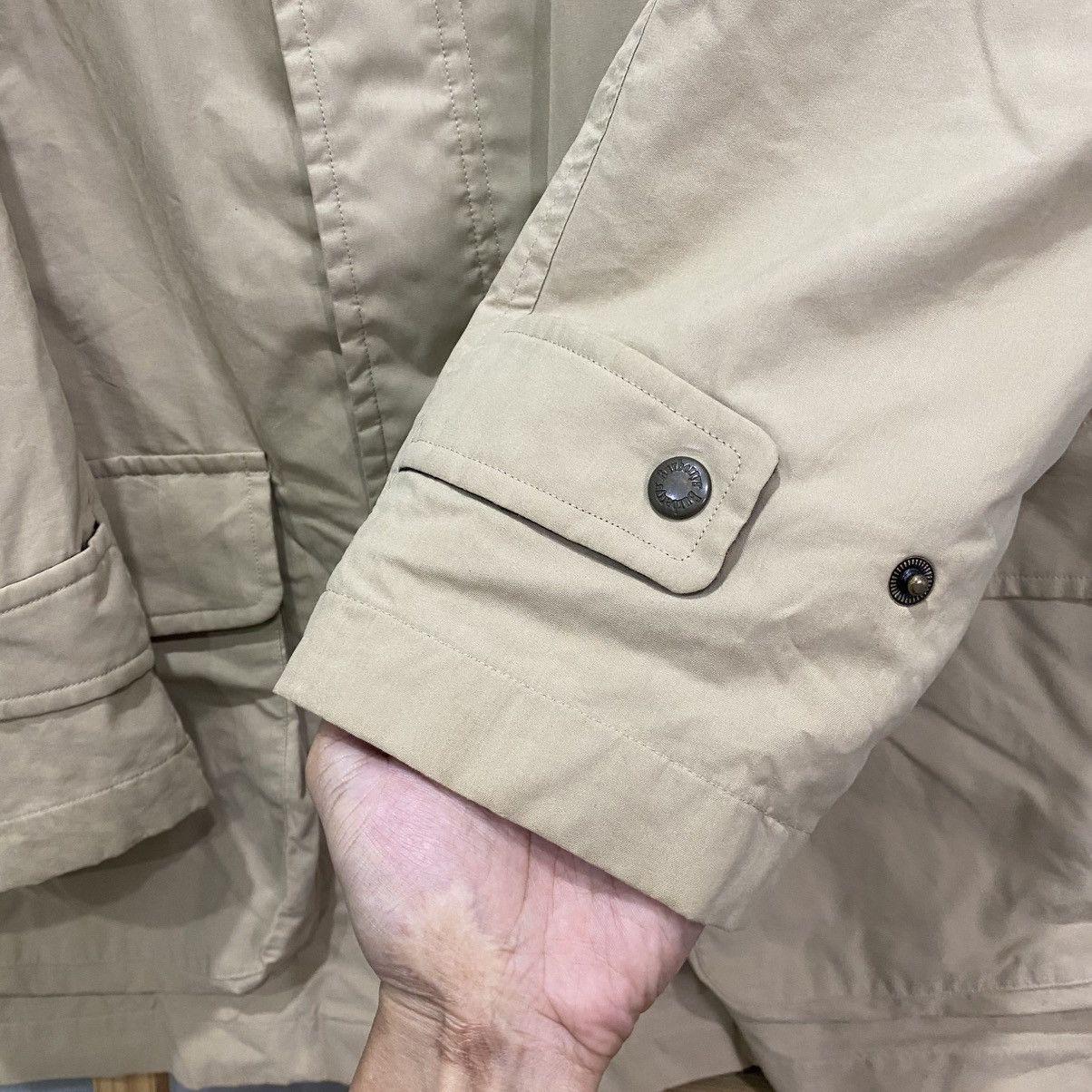 Burberry Vintage 90s Burberrys Nova Check Lined Field Jacket Coat Size US L / EU 52-54 / 3 - 7 Thumbnail